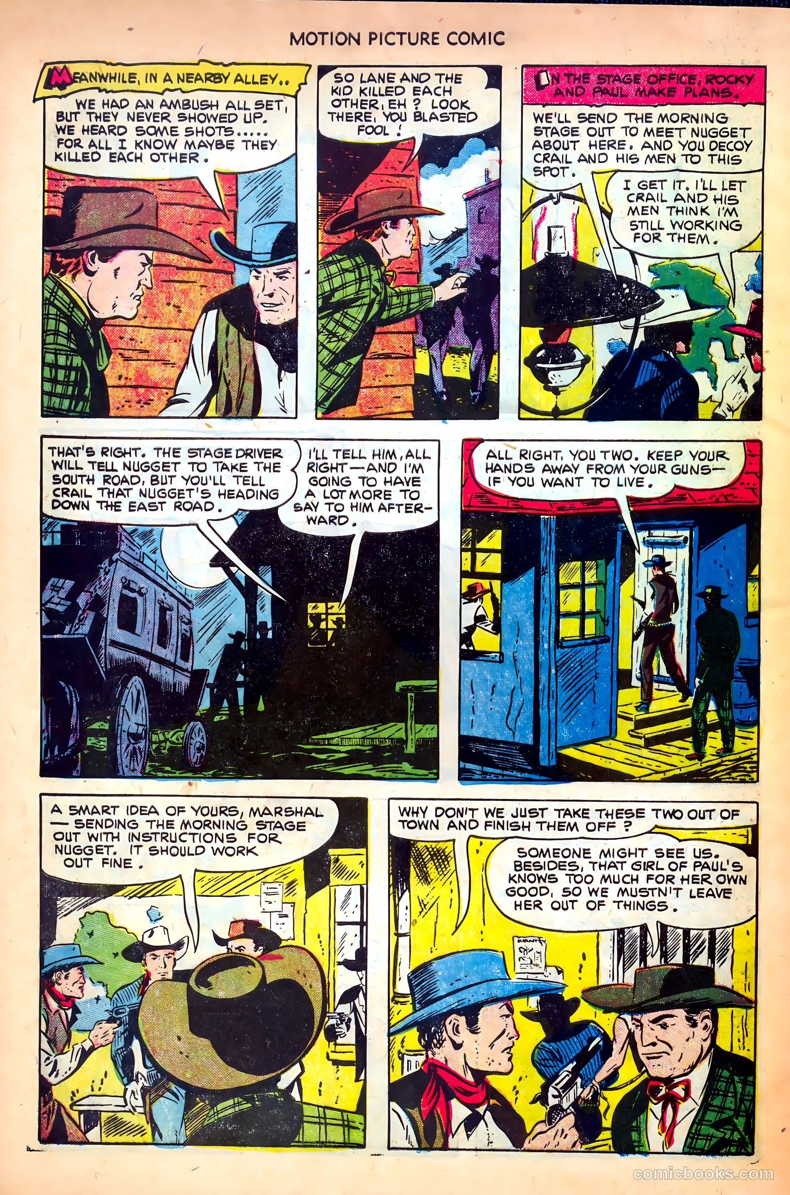 Motion Picture Comics #107 — page 28 of 36