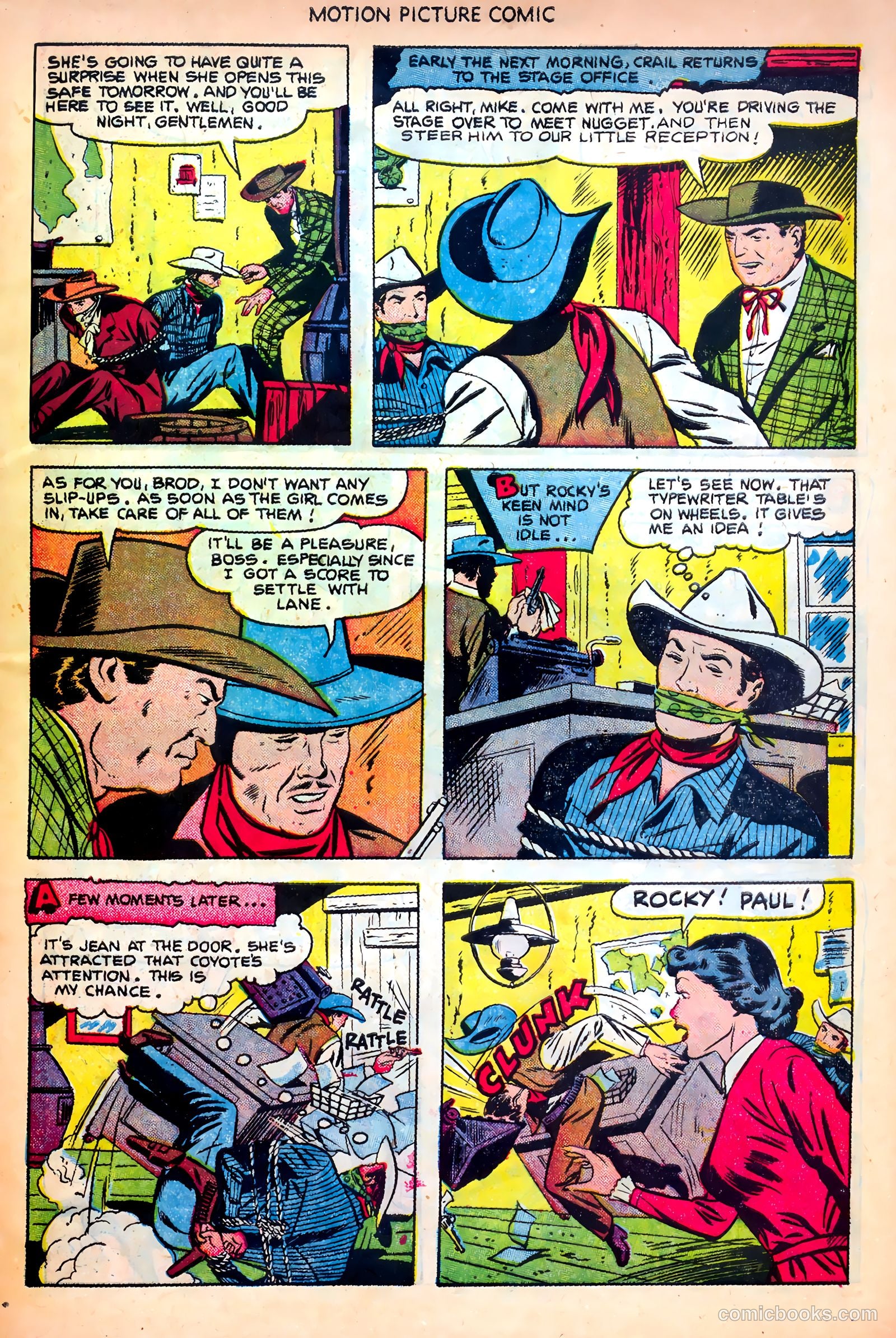 Motion Picture Comics #107 — page 29 of 36