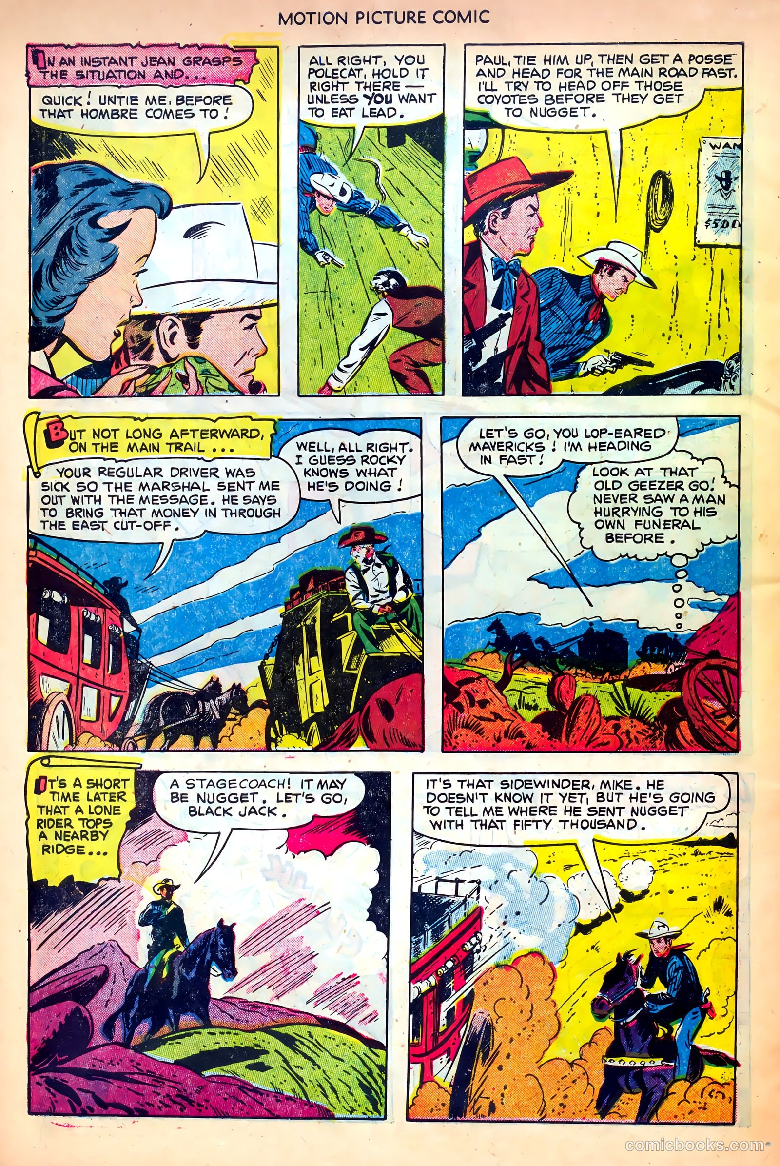 Motion Picture Comics #107 — page 30 of 36