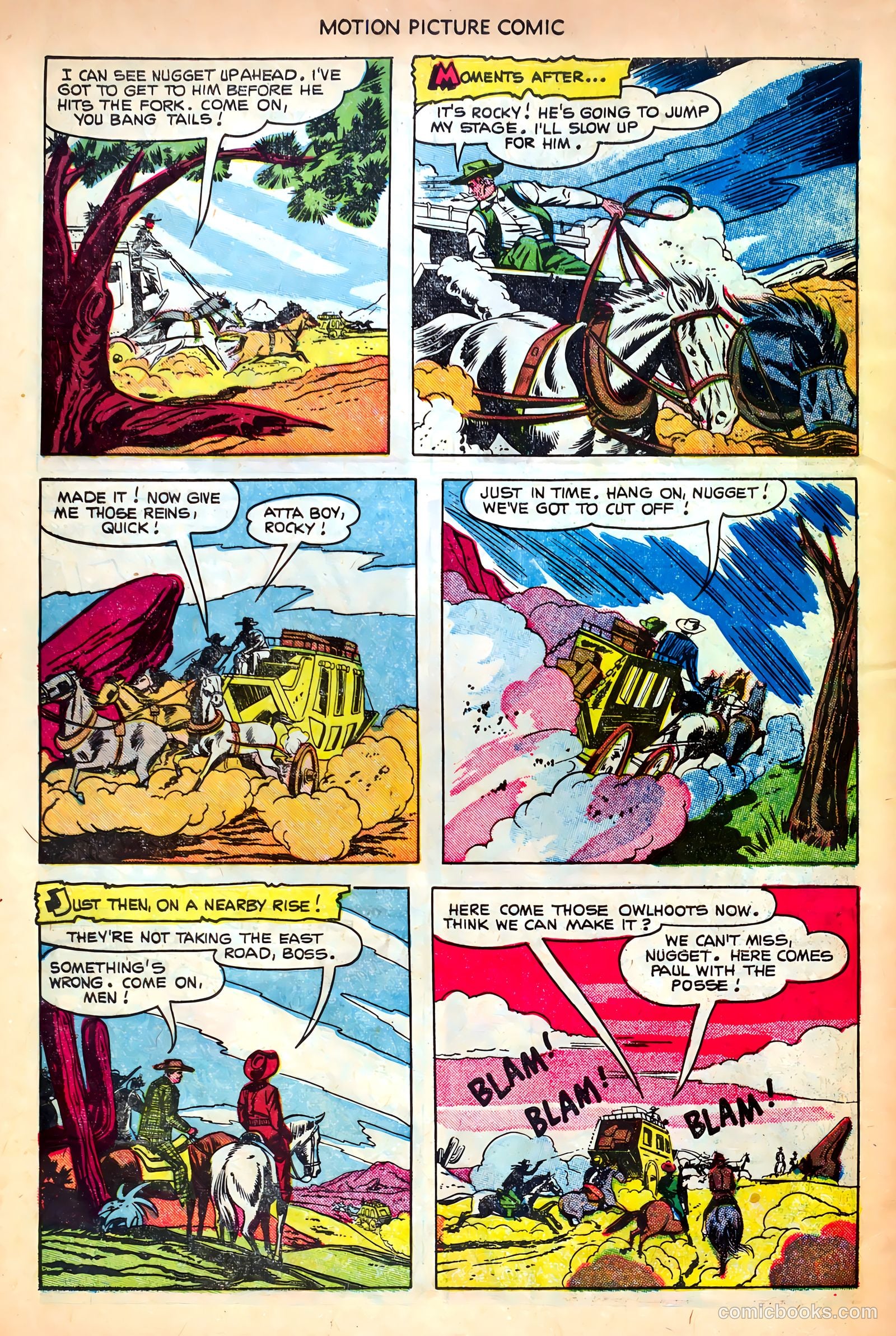 Motion Picture Comics #107 — page 32 of 36