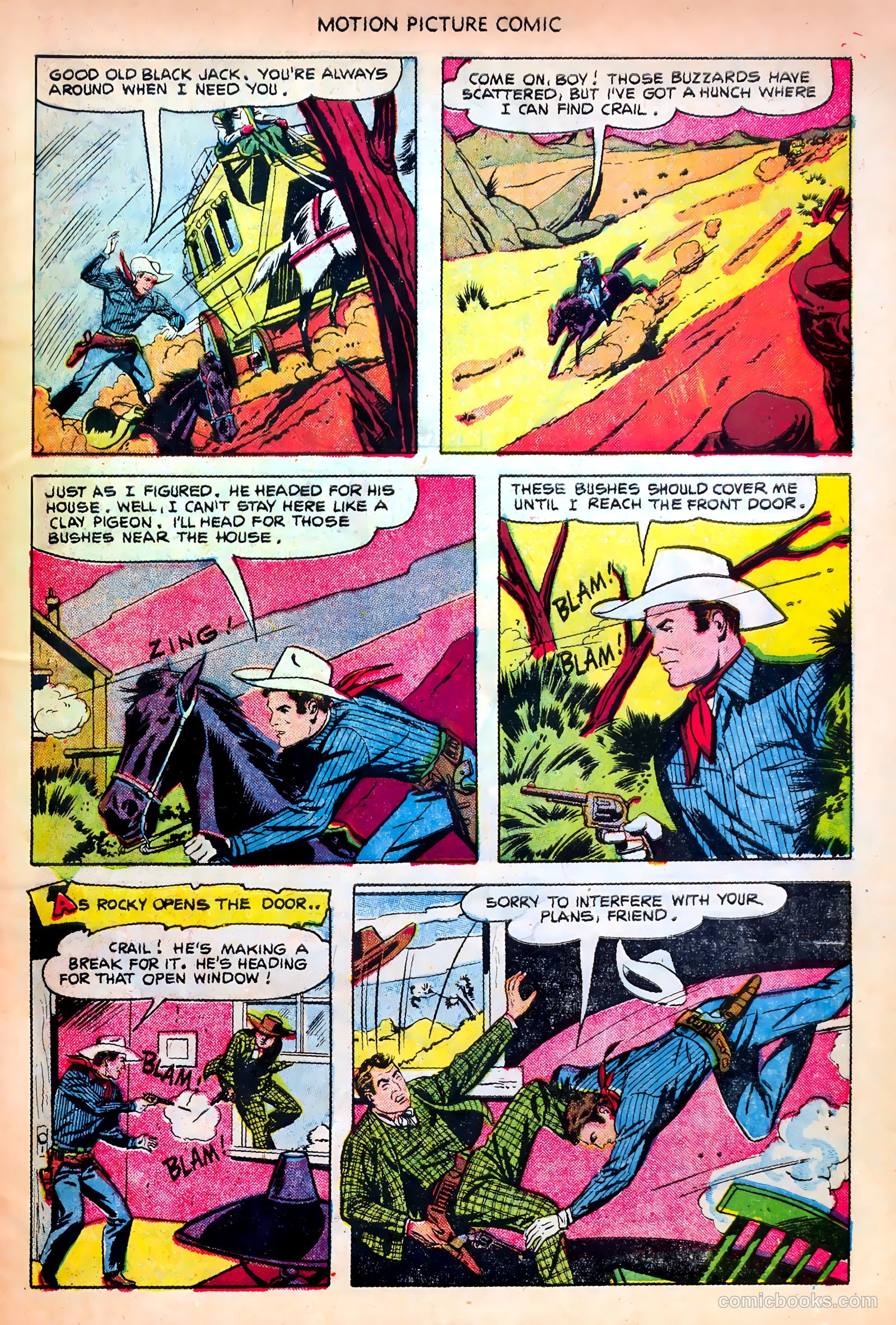Motion Picture Comics #107 — page 33 of 36