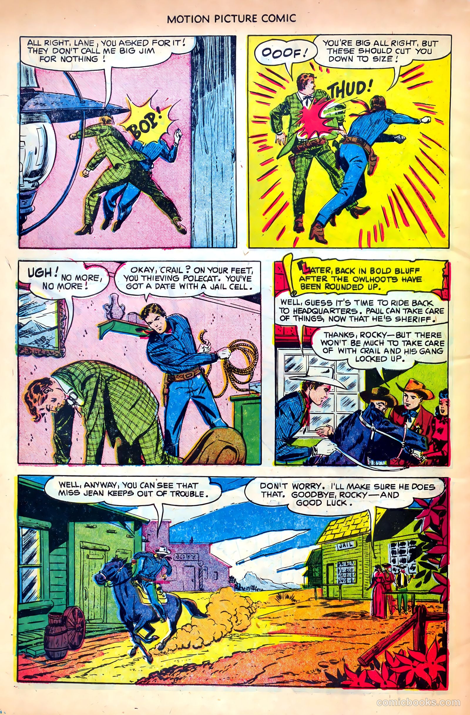 Motion Picture Comics #107 — page 34 of 36