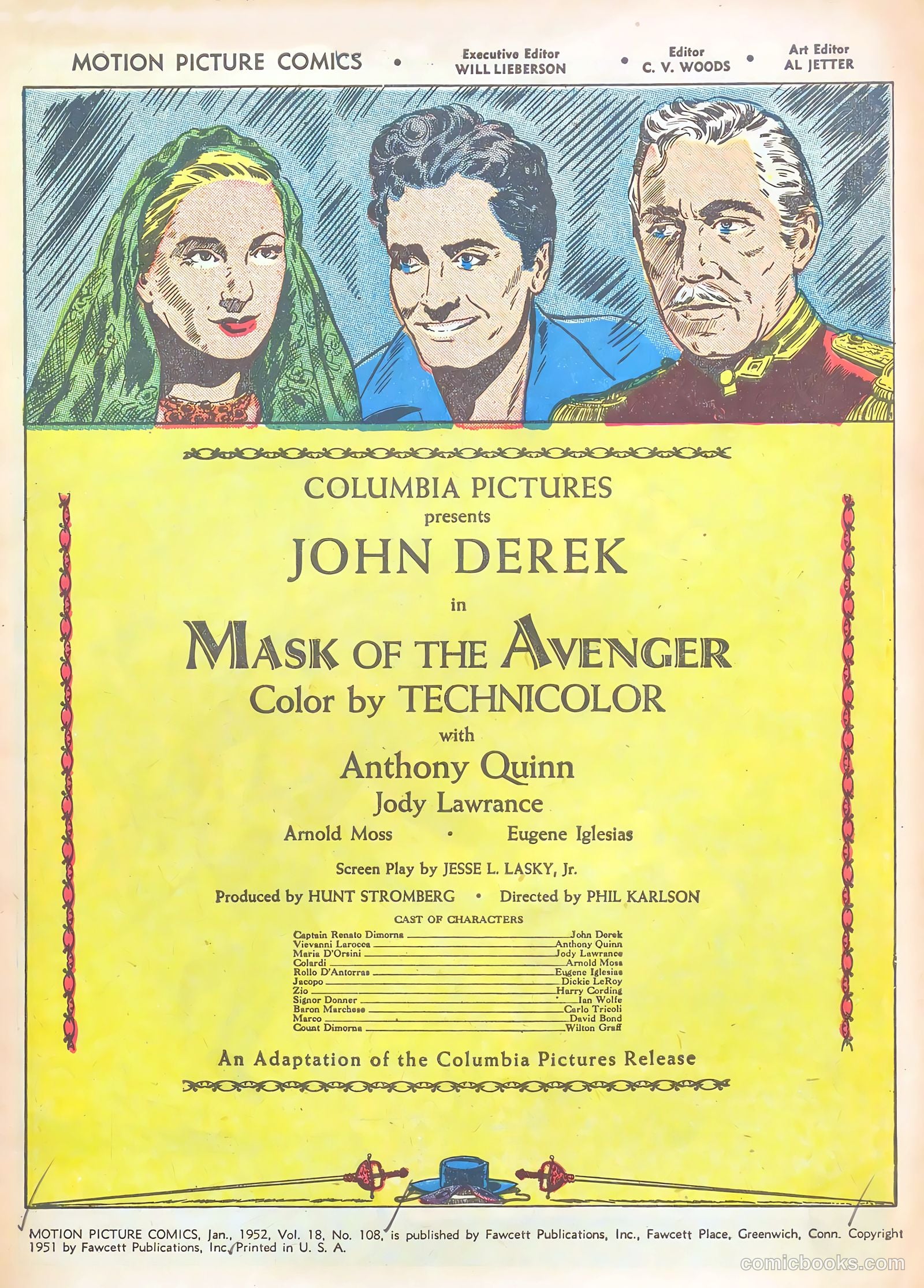 Motion Picture Comics #108 — page 3 of 36
