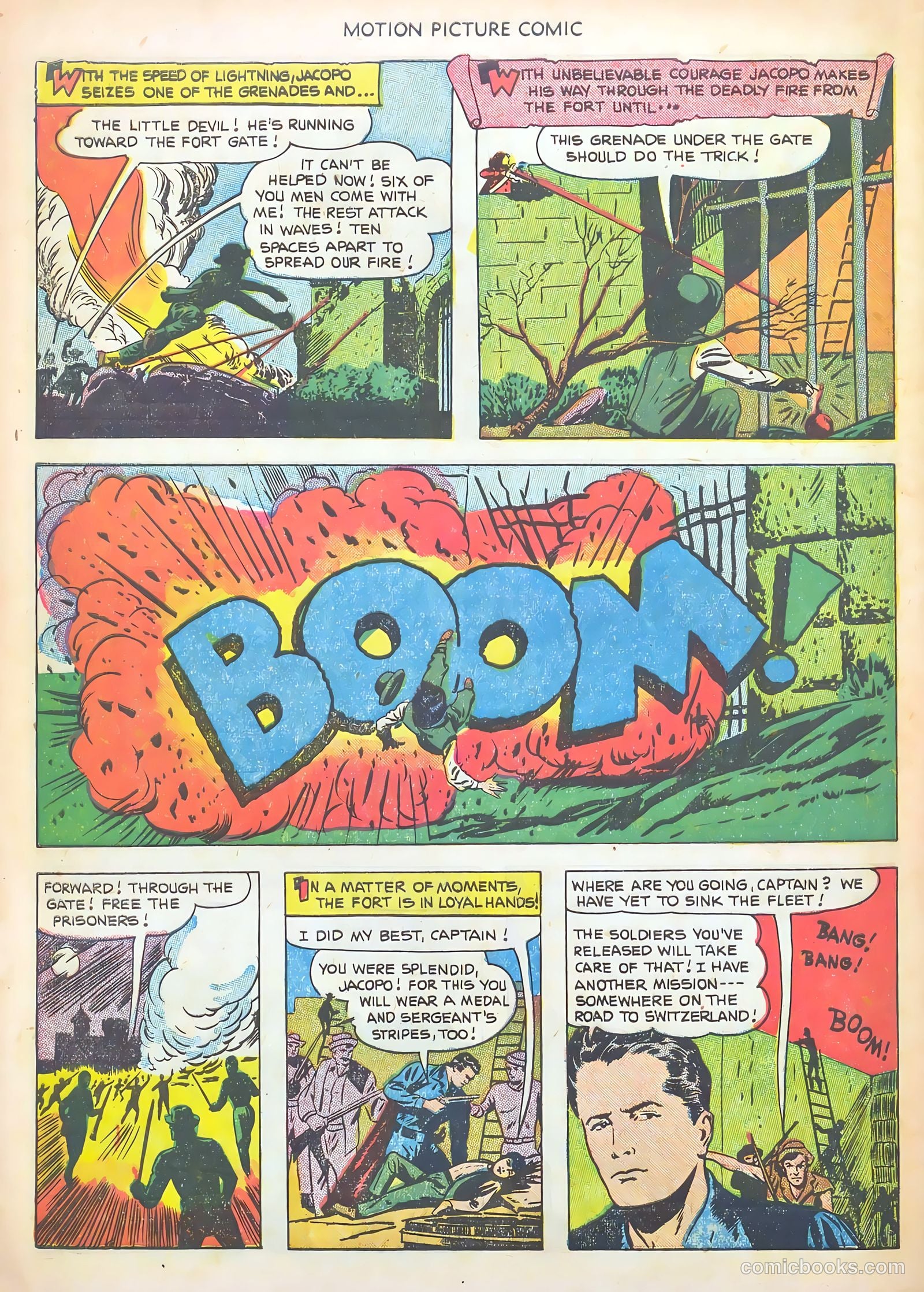 Motion Picture Comics #108 — page 32 of 36