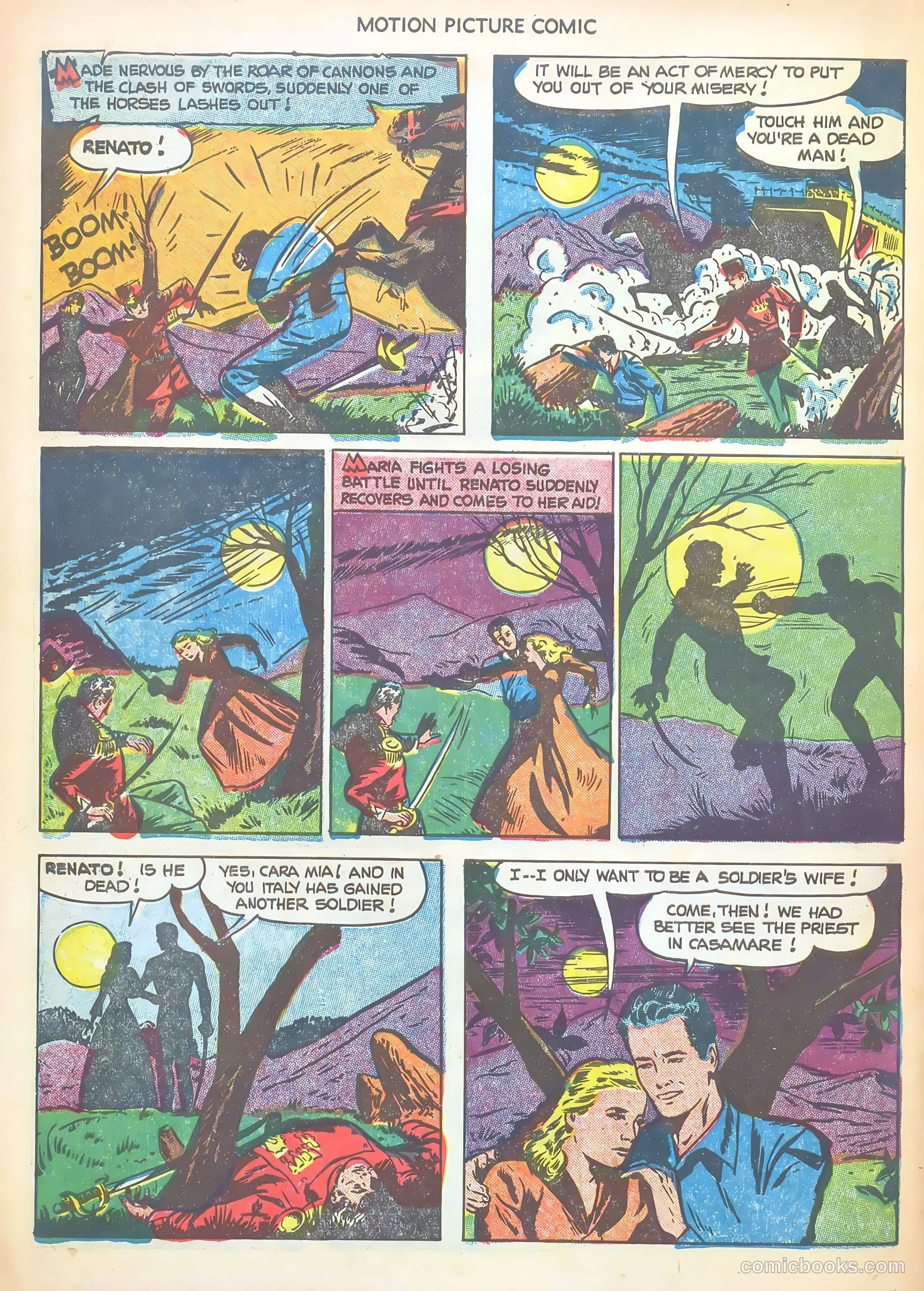 Motion Picture Comics #108 — page 34 of 36