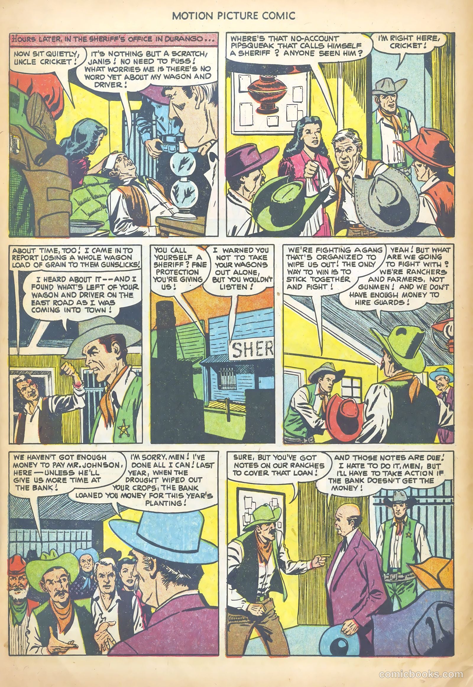 Motion Picture Comics #109 — page 6 of 36