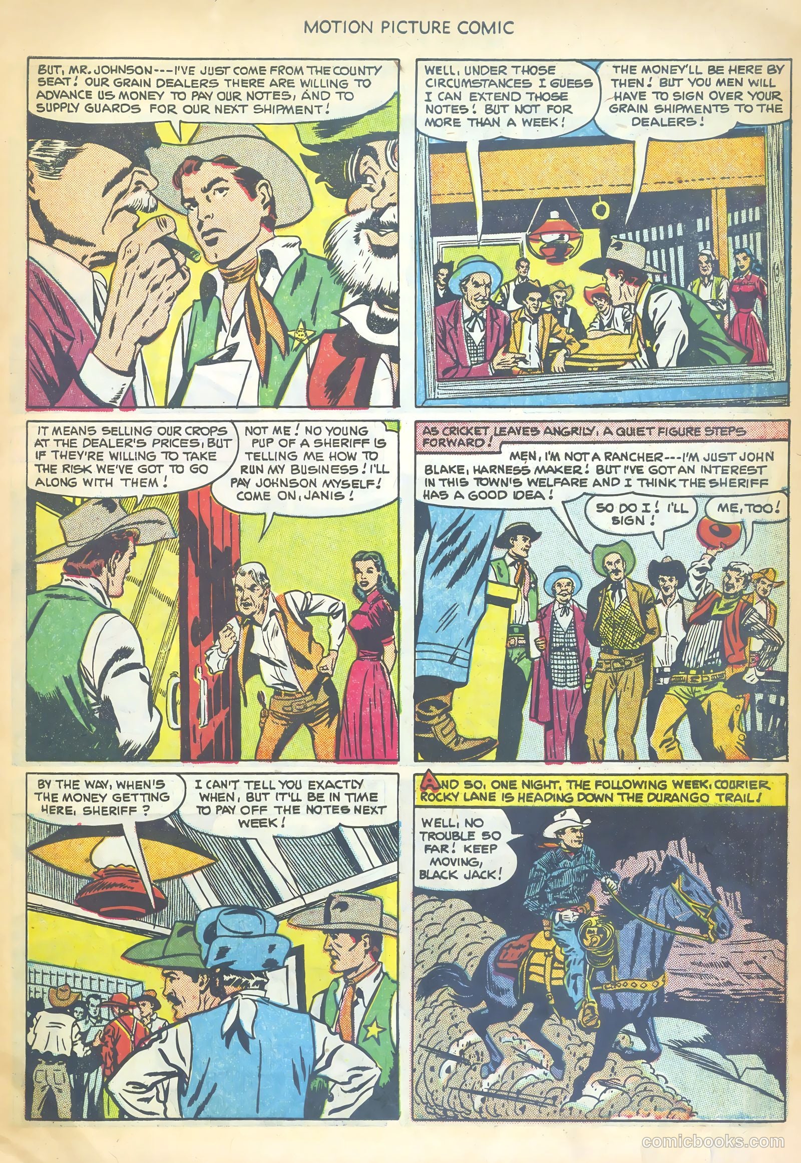 Motion Picture Comics #109 — page 7 of 36
