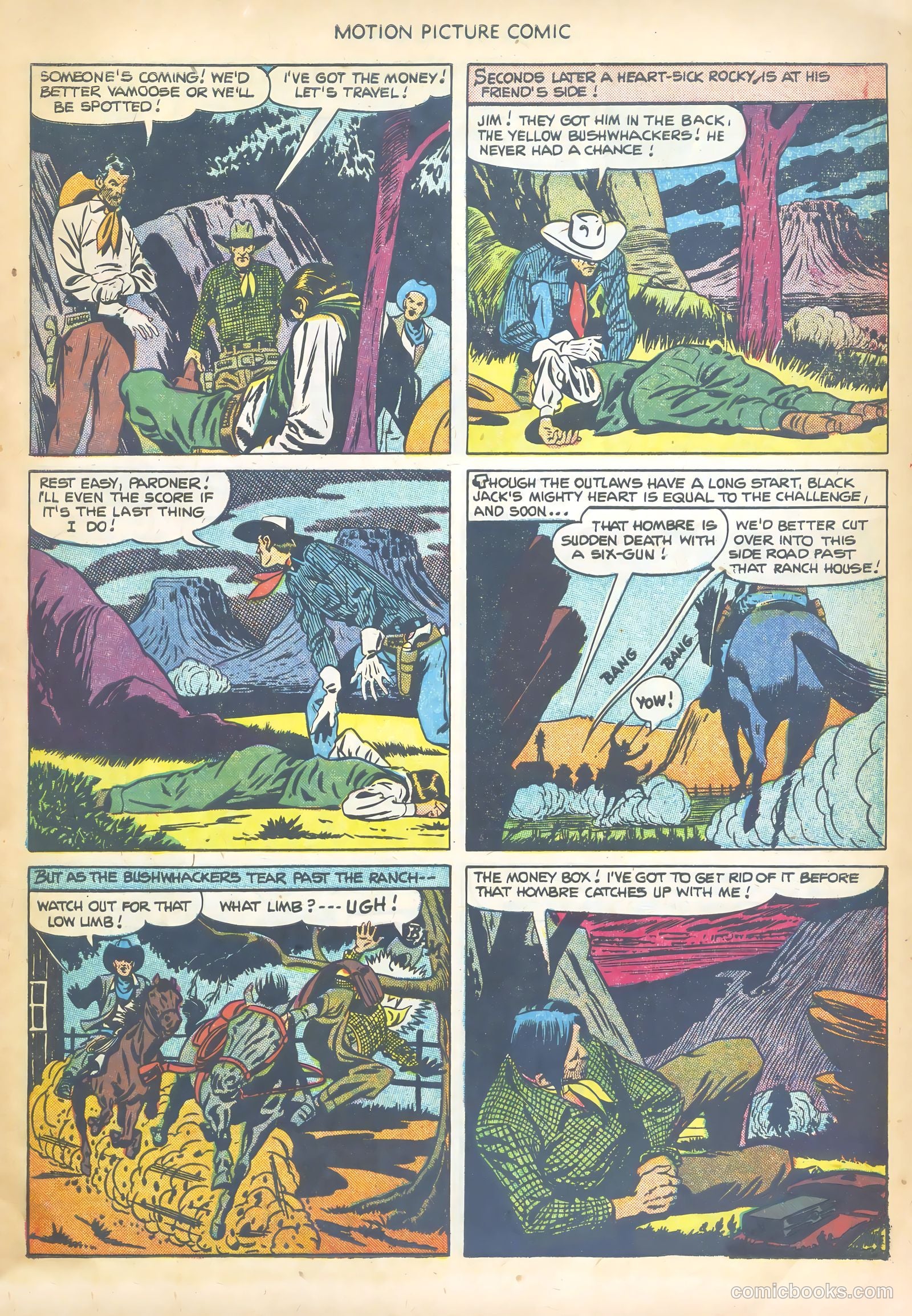 Motion Picture Comics #109 — page 9 of 36