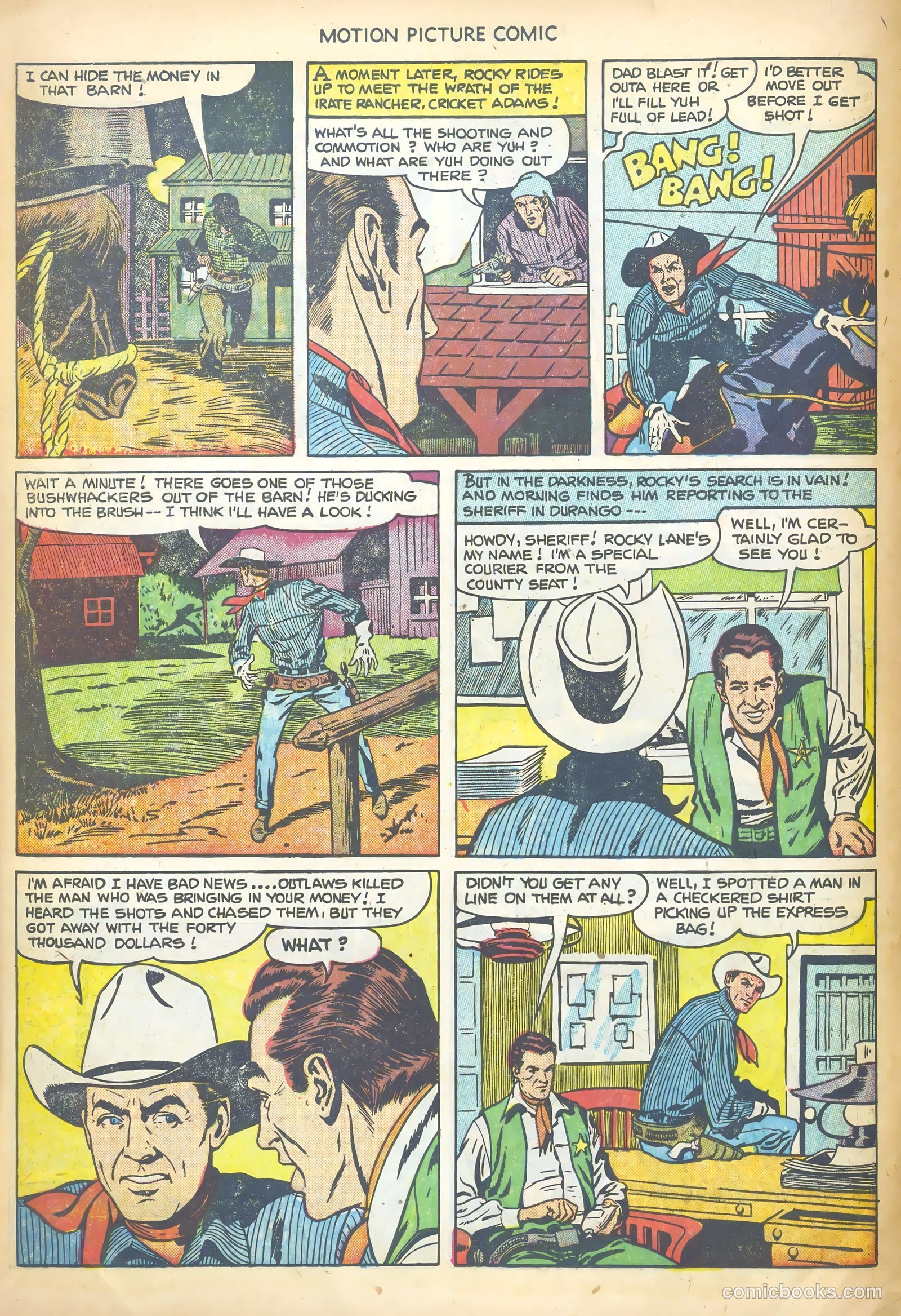 Motion Picture Comics #109 — page 10 of 36