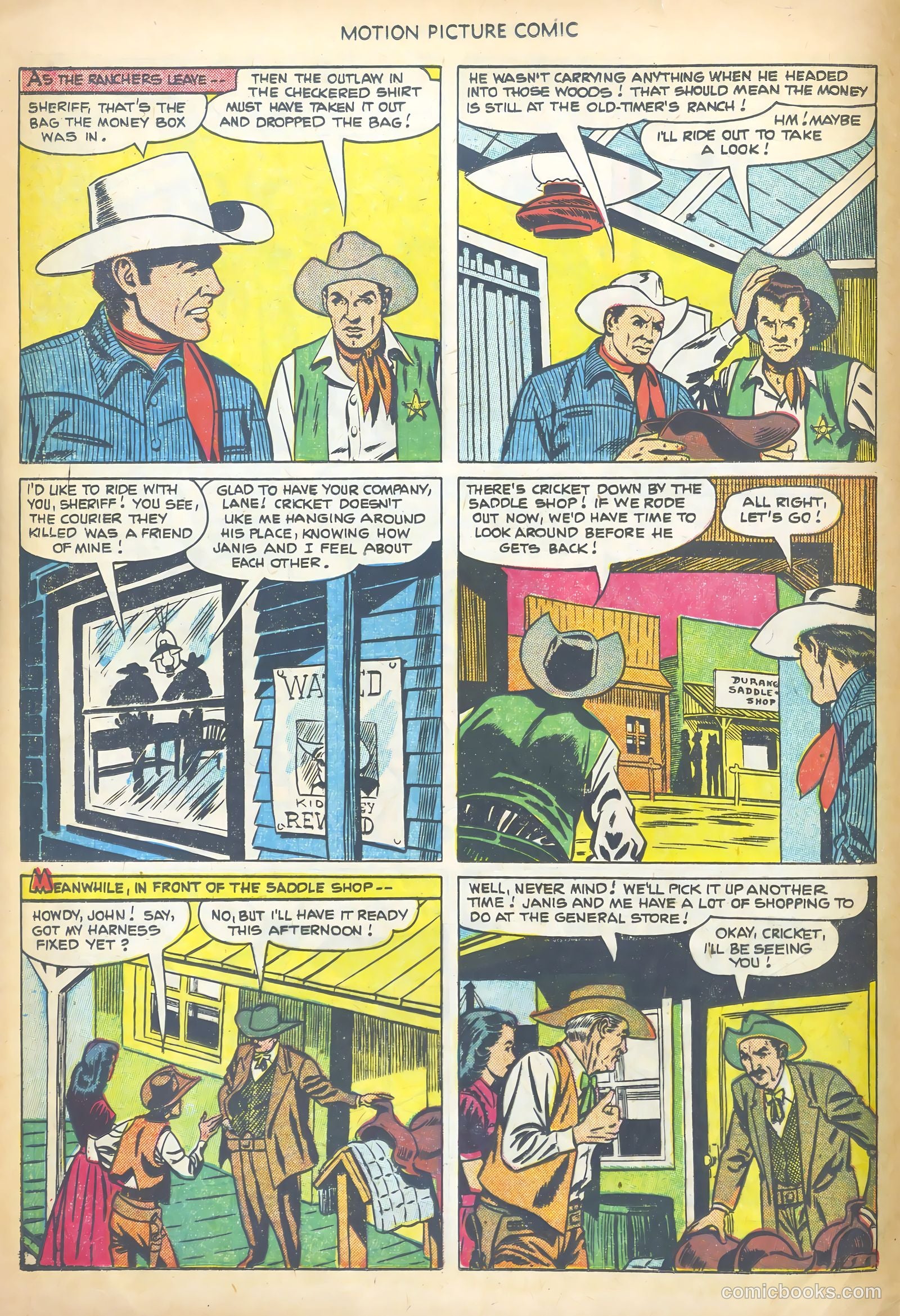 Motion Picture Comics #109 — page 12 of 36