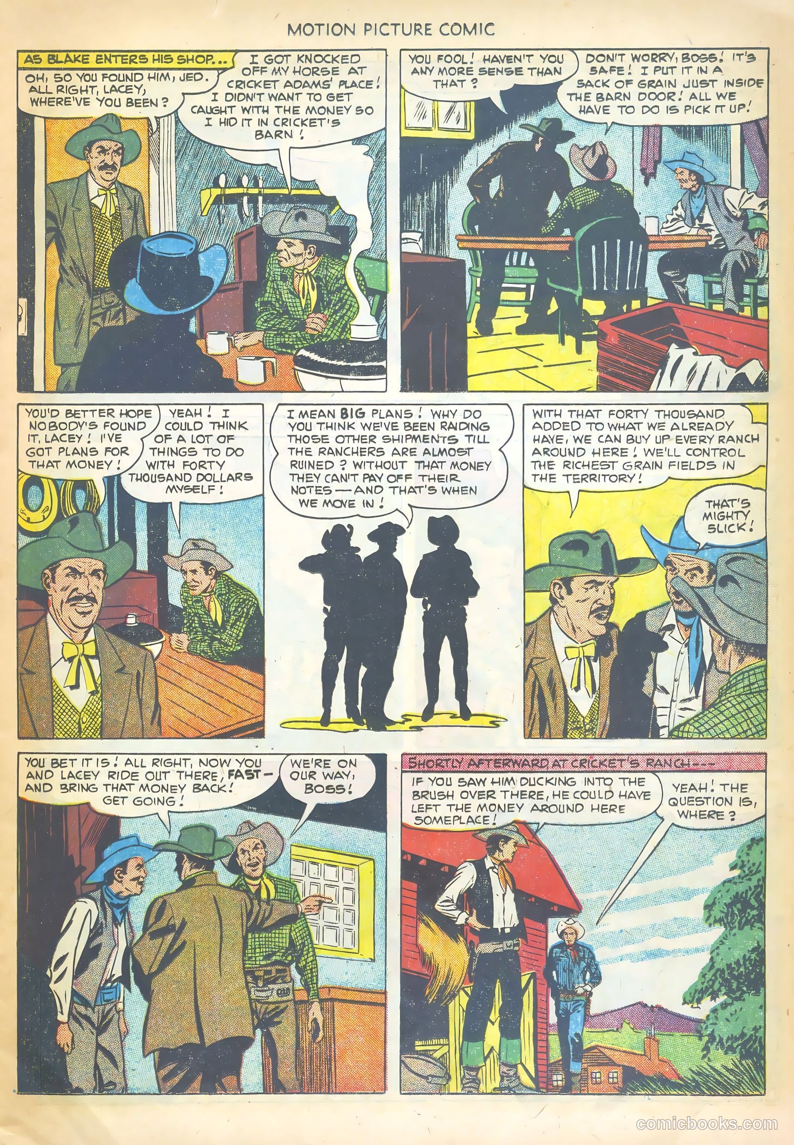 Motion Picture Comics #109 — page 13 of 36