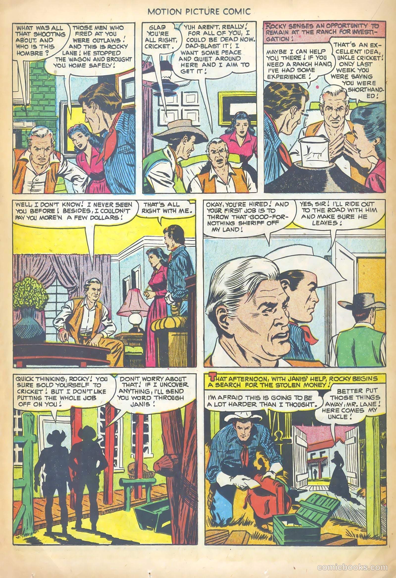 Motion Picture Comics #109 — page 16 of 36
