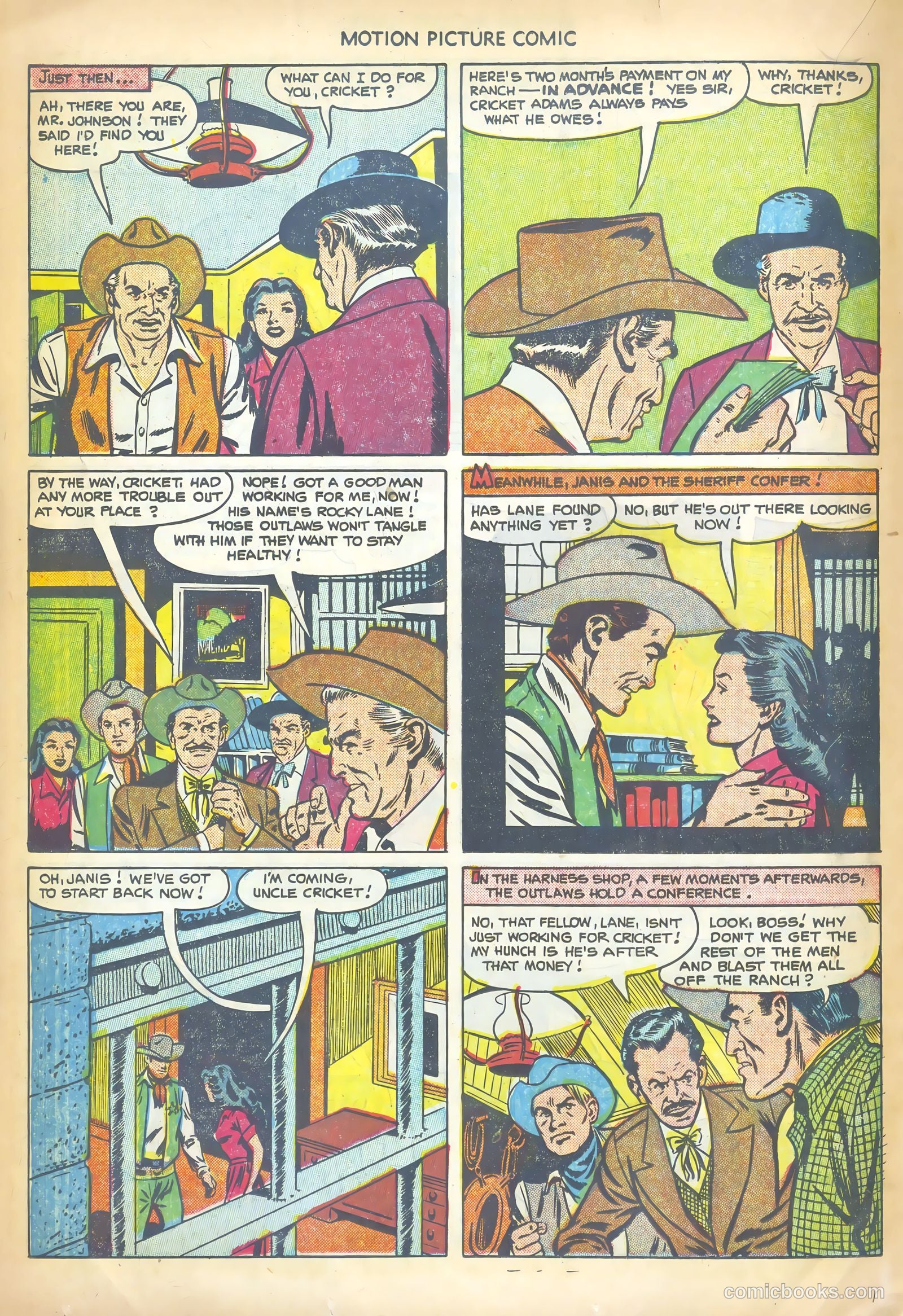 Motion Picture Comics #109 — page 18 of 36