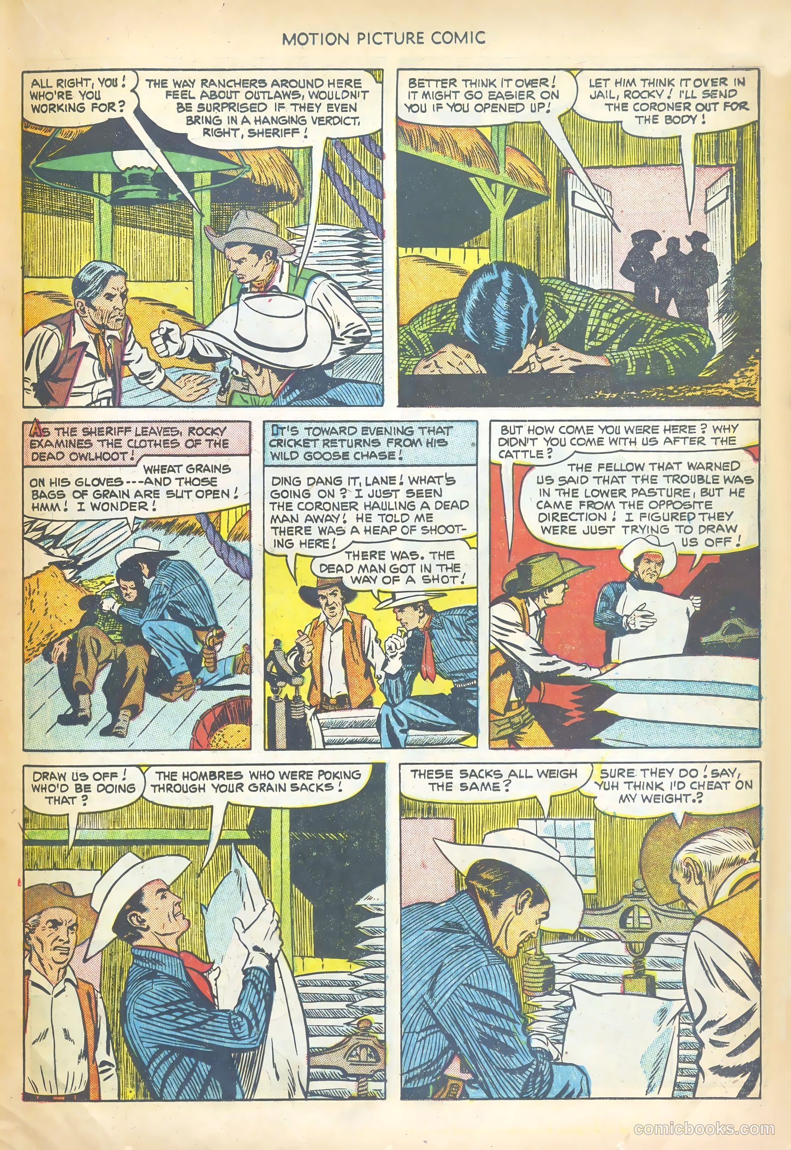 Motion Picture Comics #109 — page 23 of 36