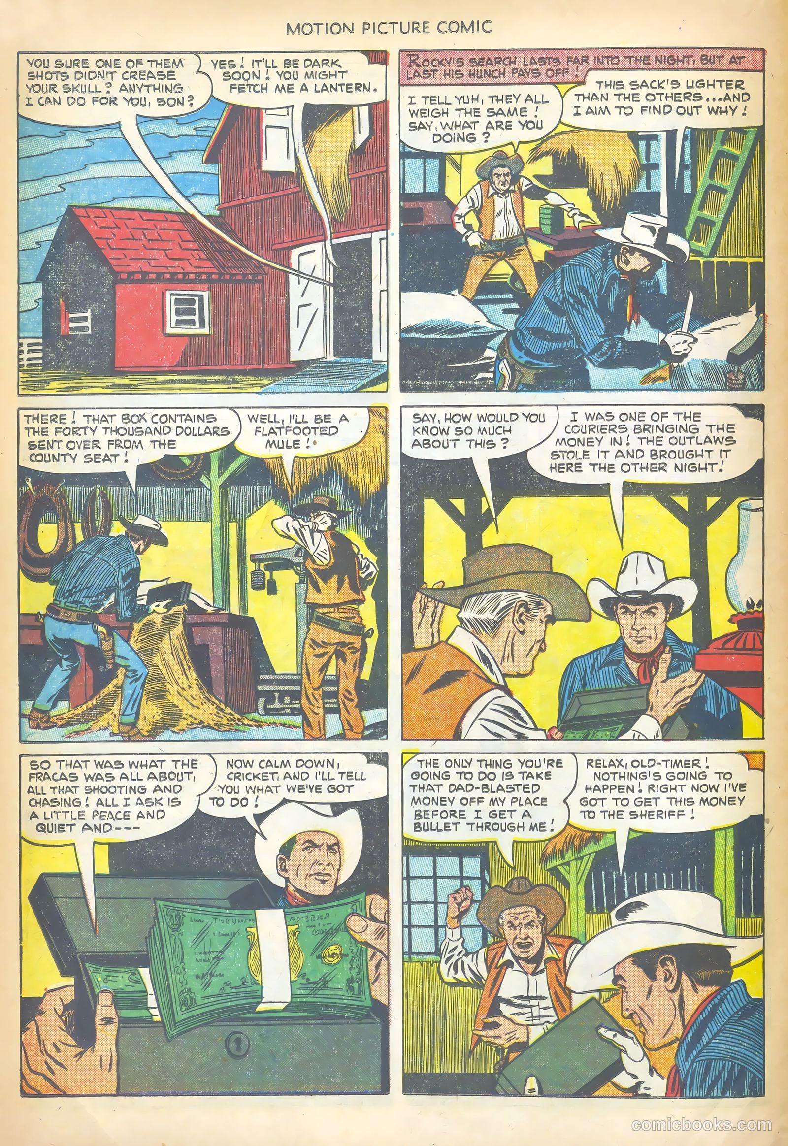 Motion Picture Comics #109 — page 24 of 36
