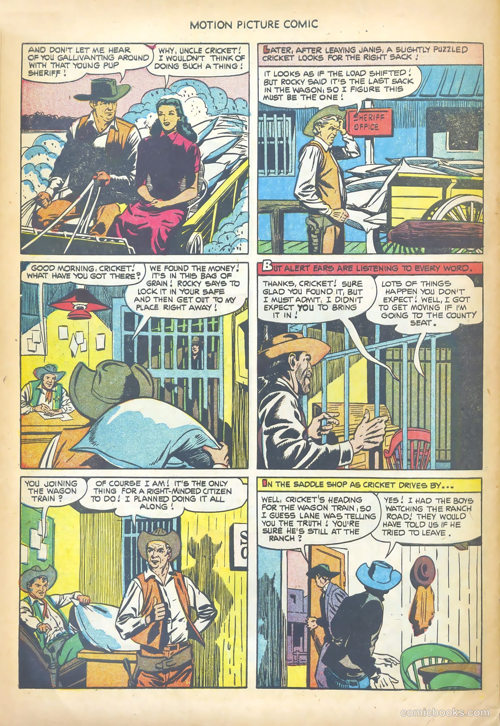 Motion Picture Comics #109 — page 28 of 36