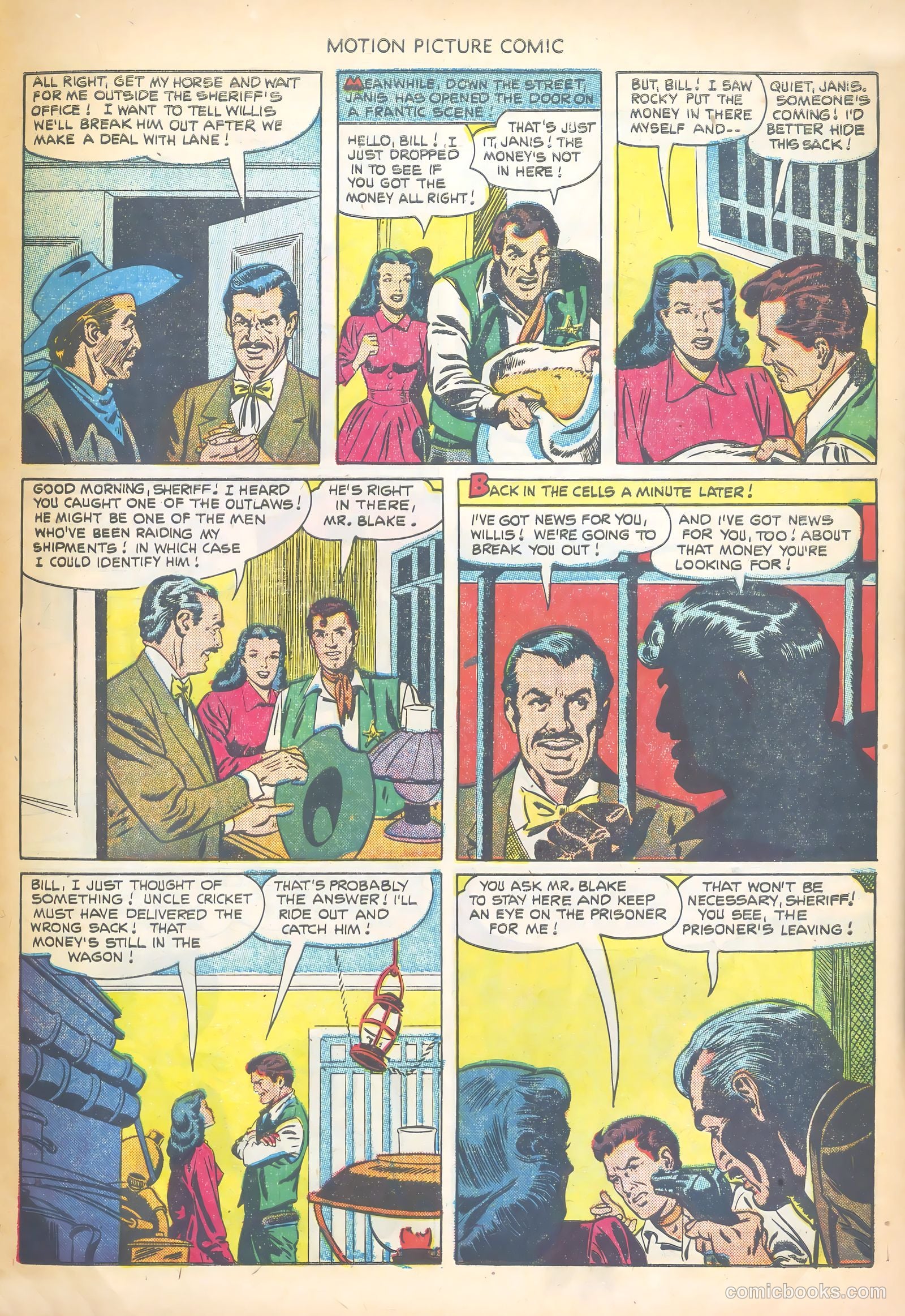 Motion Picture Comics #109 — page 29 of 36