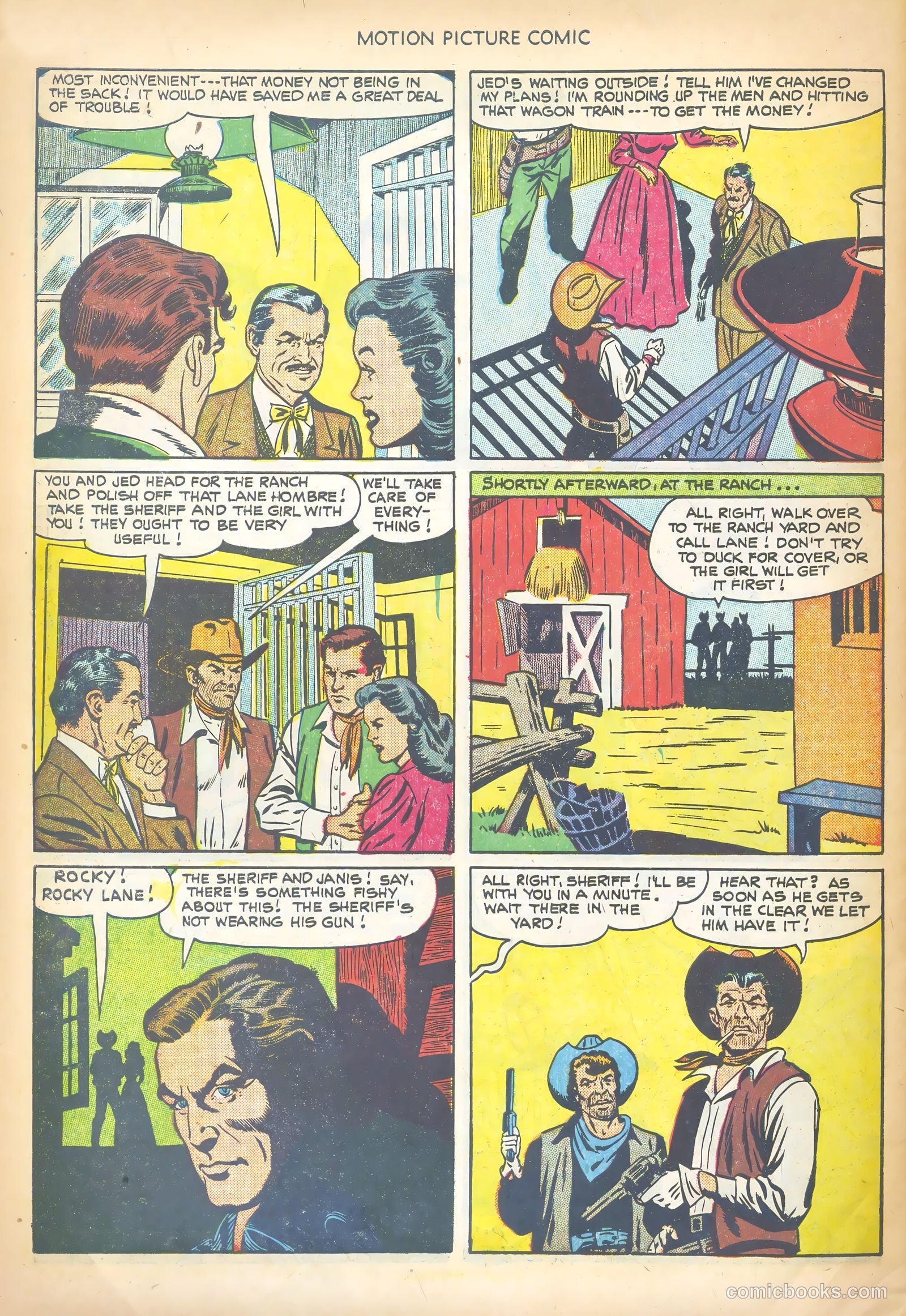 Motion Picture Comics #109 — page 30 of 36