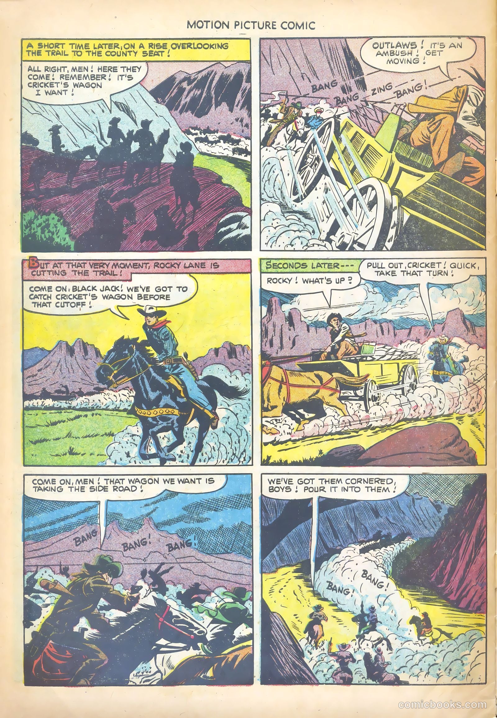Motion Picture Comics #109 — page 32 of 36