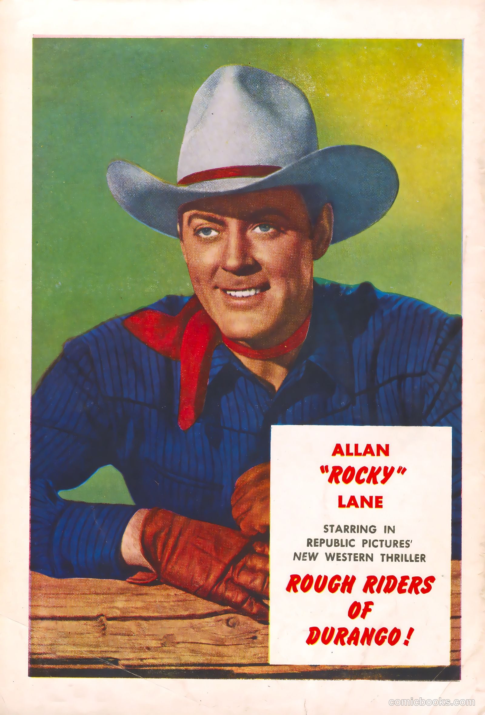 Motion Picture Comics #109 — page 36 of 36