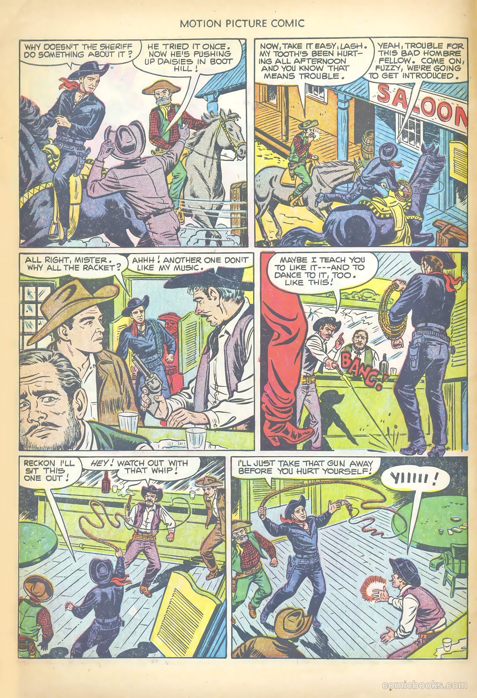 Motion Picture Comics #111 — page 6 of 36