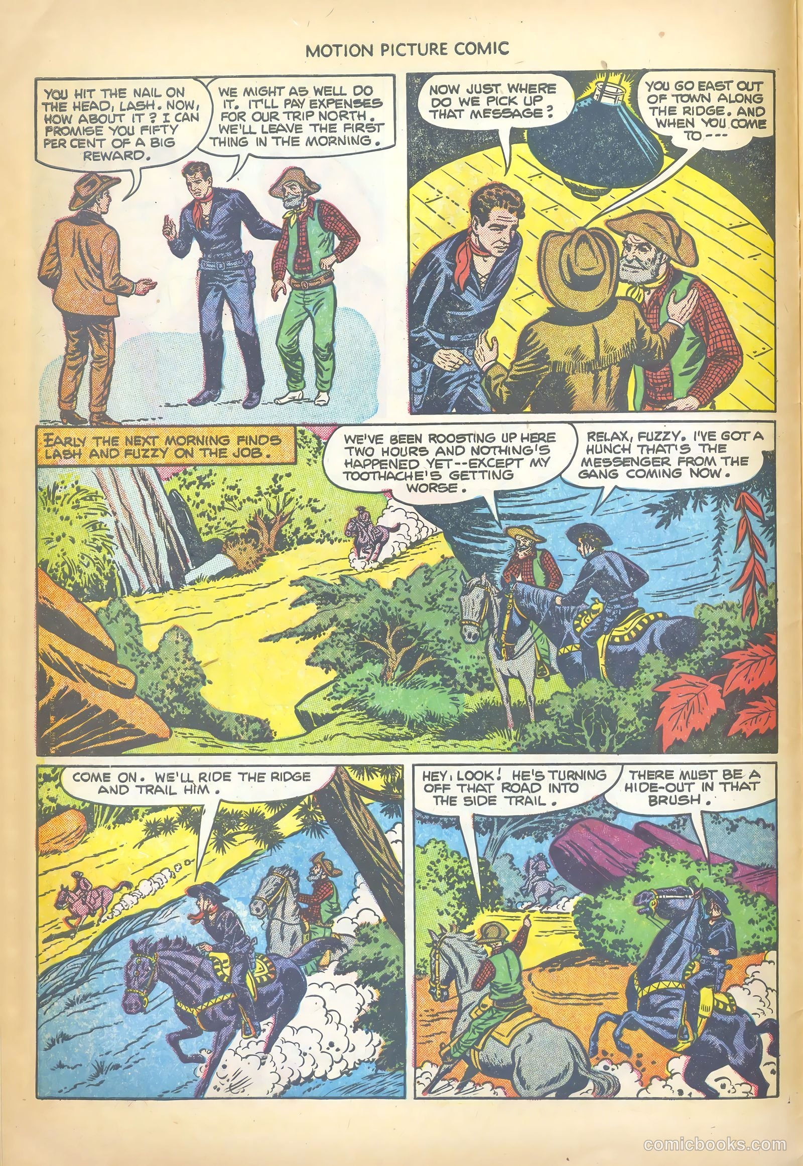 Motion Picture Comics #111 — page 10 of 36