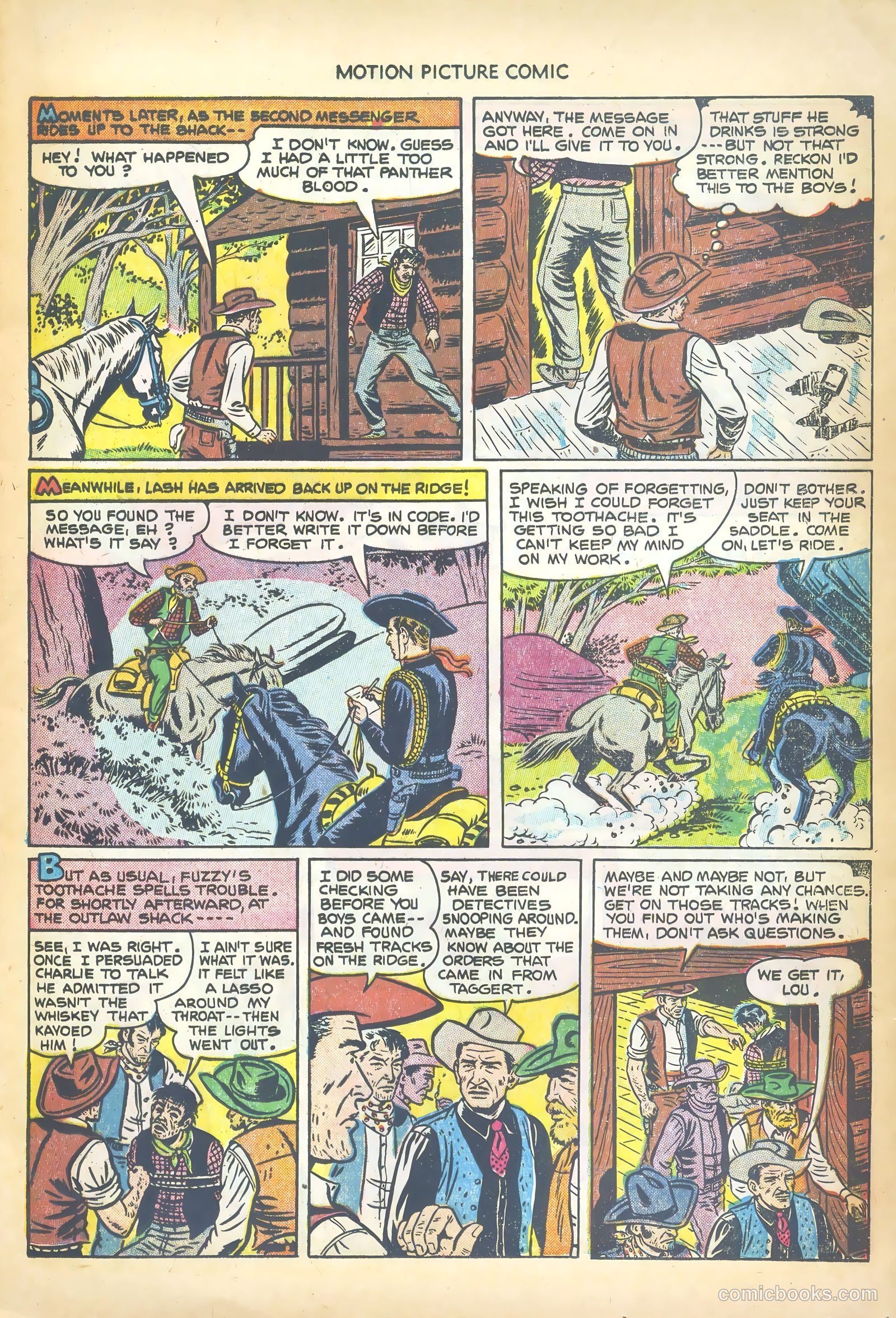 Motion Picture Comics #111 — page 13 of 36