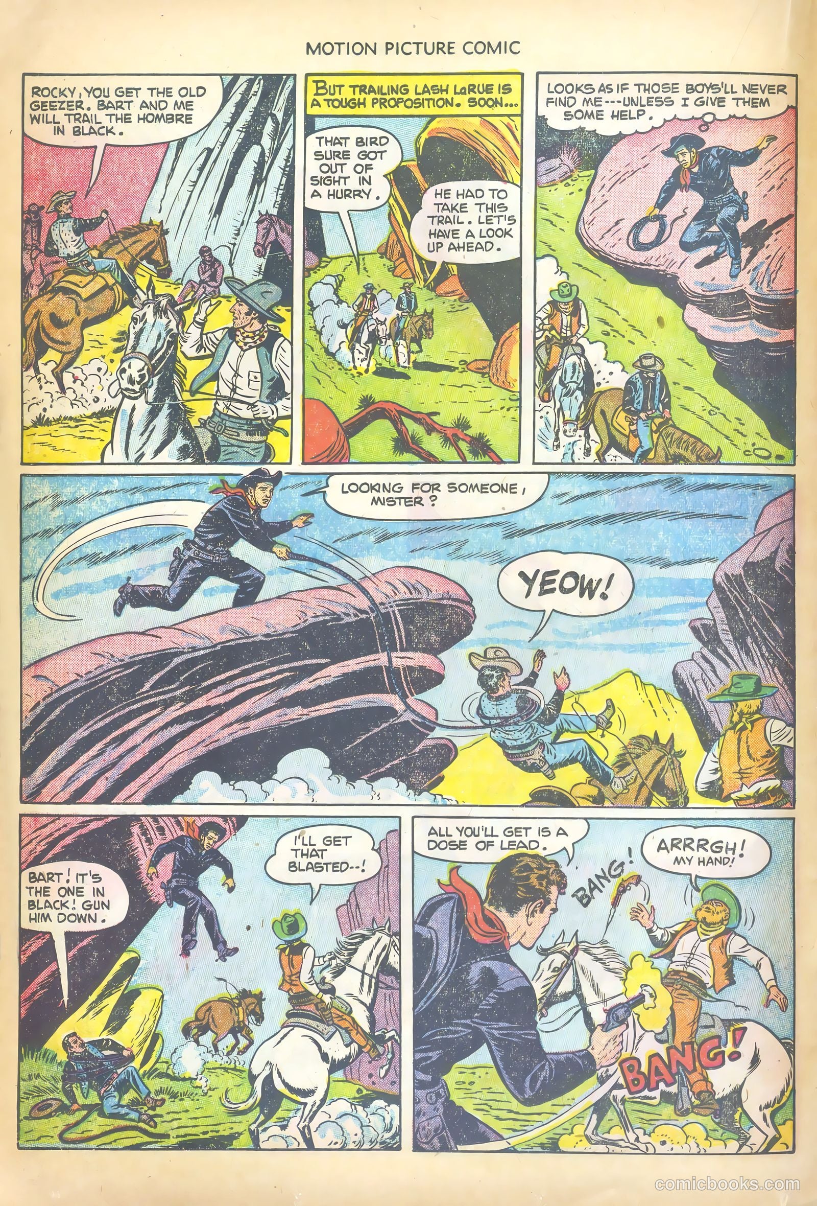 Motion Picture Comics #111 — page 16 of 36