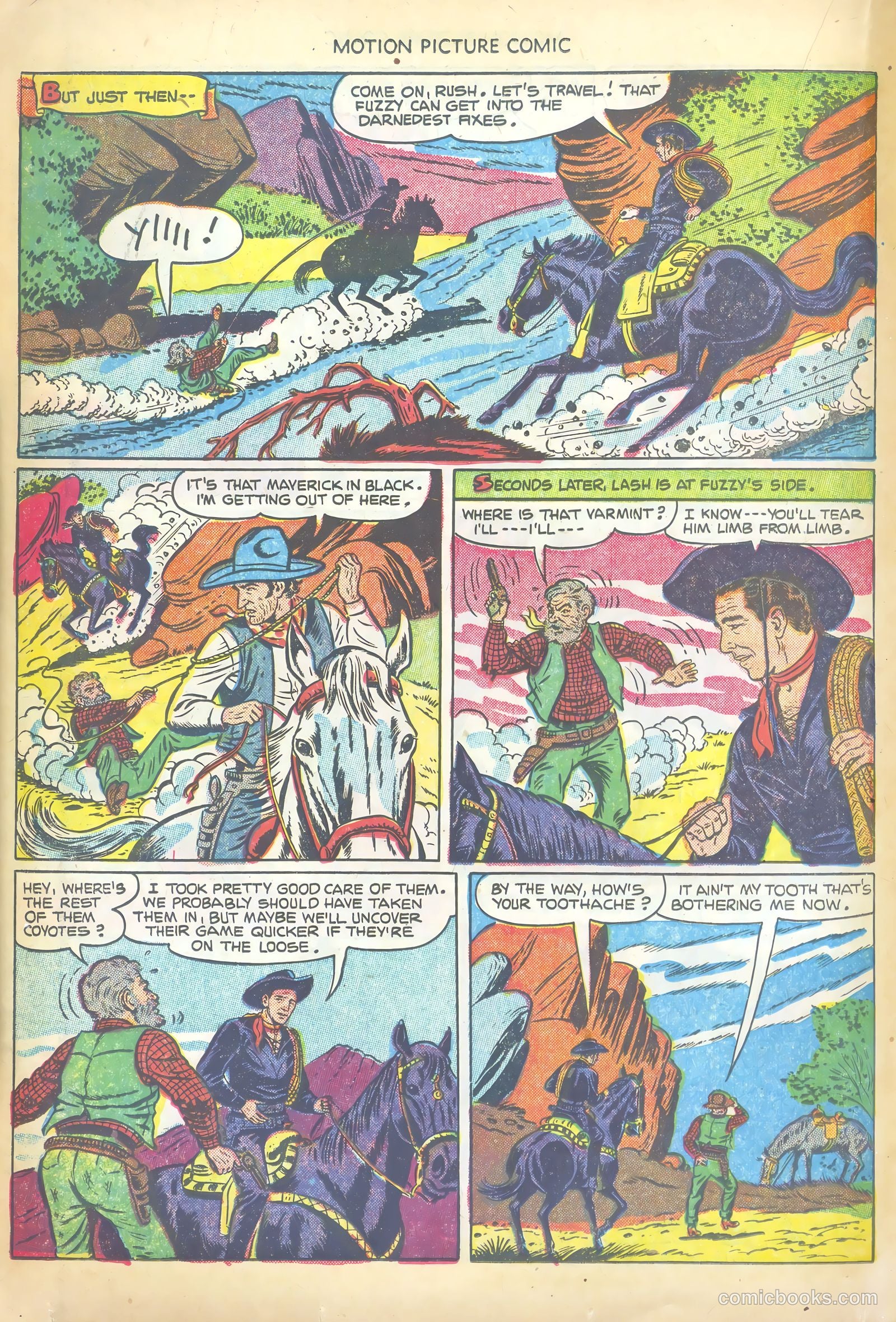Motion Picture Comics #111 — page 18 of 36