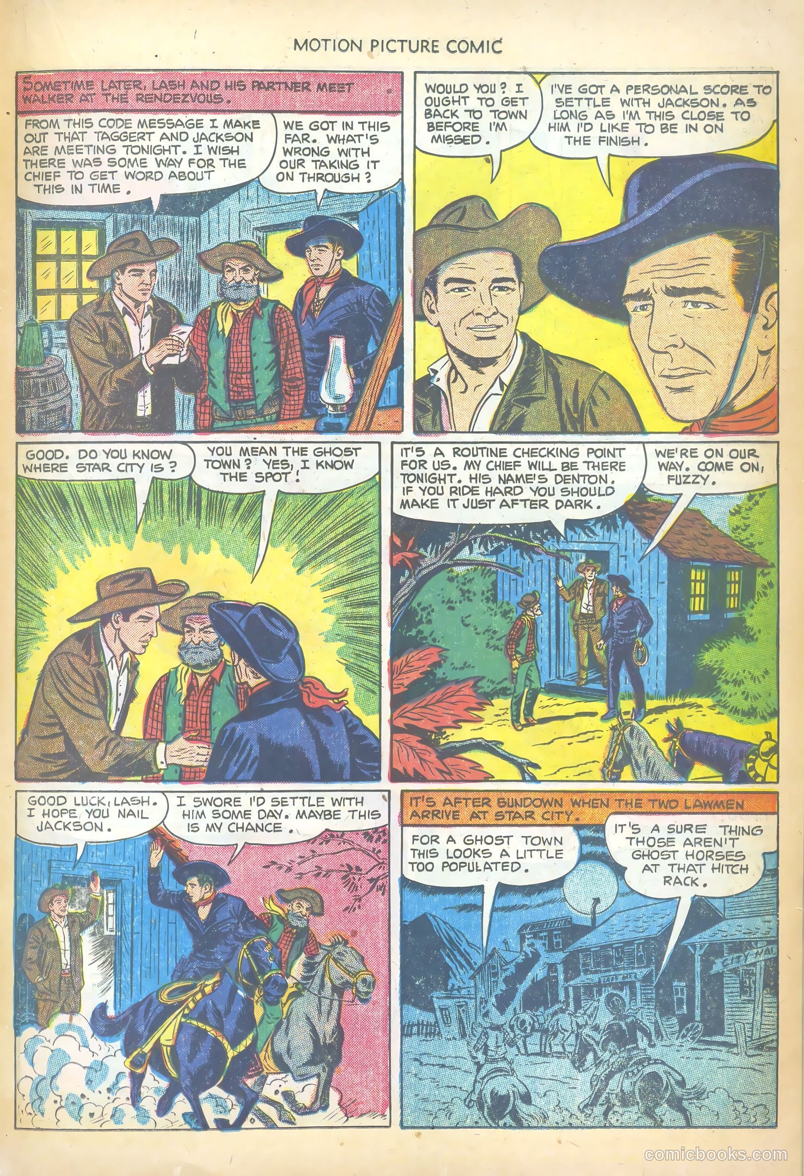 Motion Picture Comics #111 — page 19 of 36