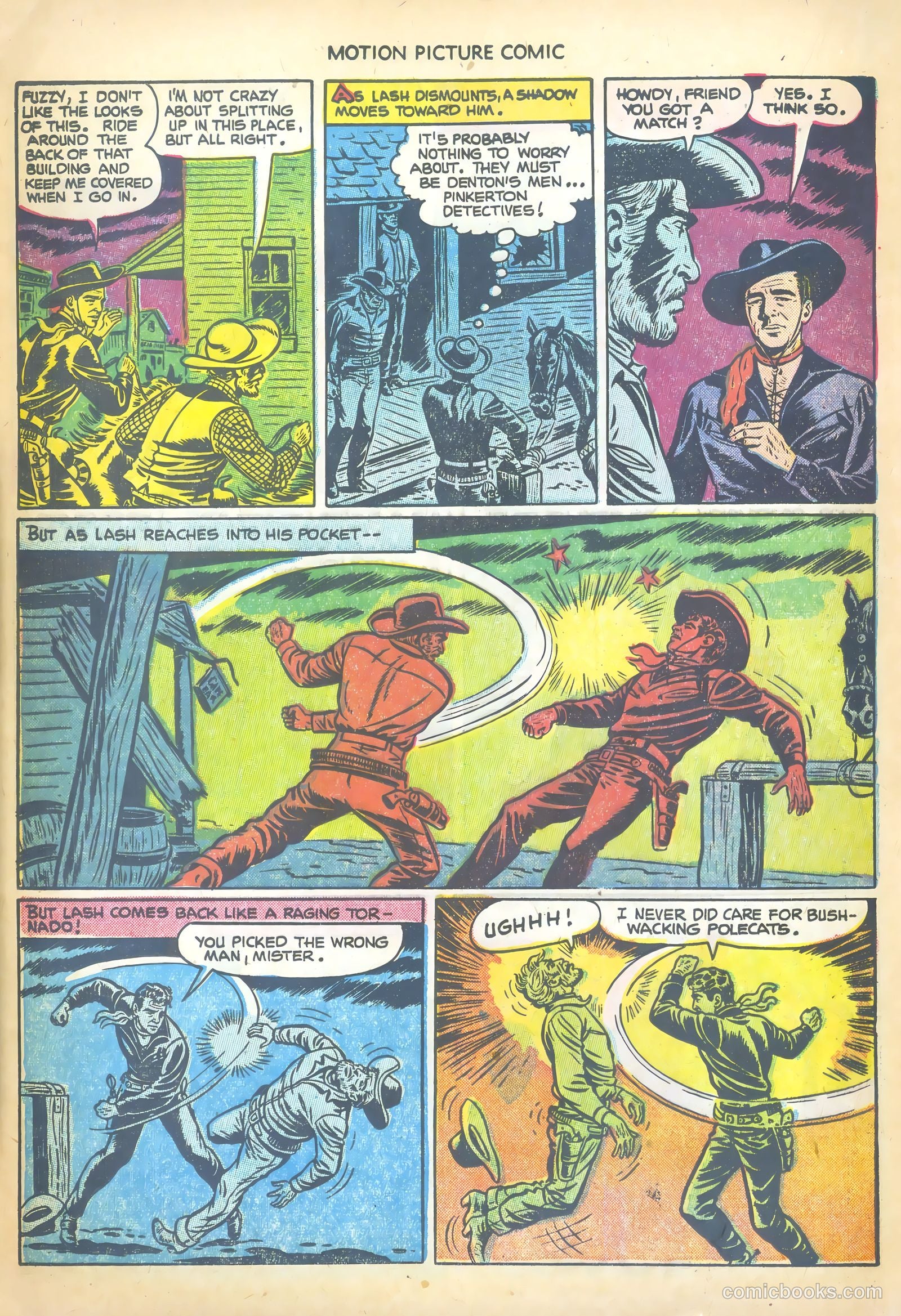Motion Picture Comics #111 — page 20 of 36