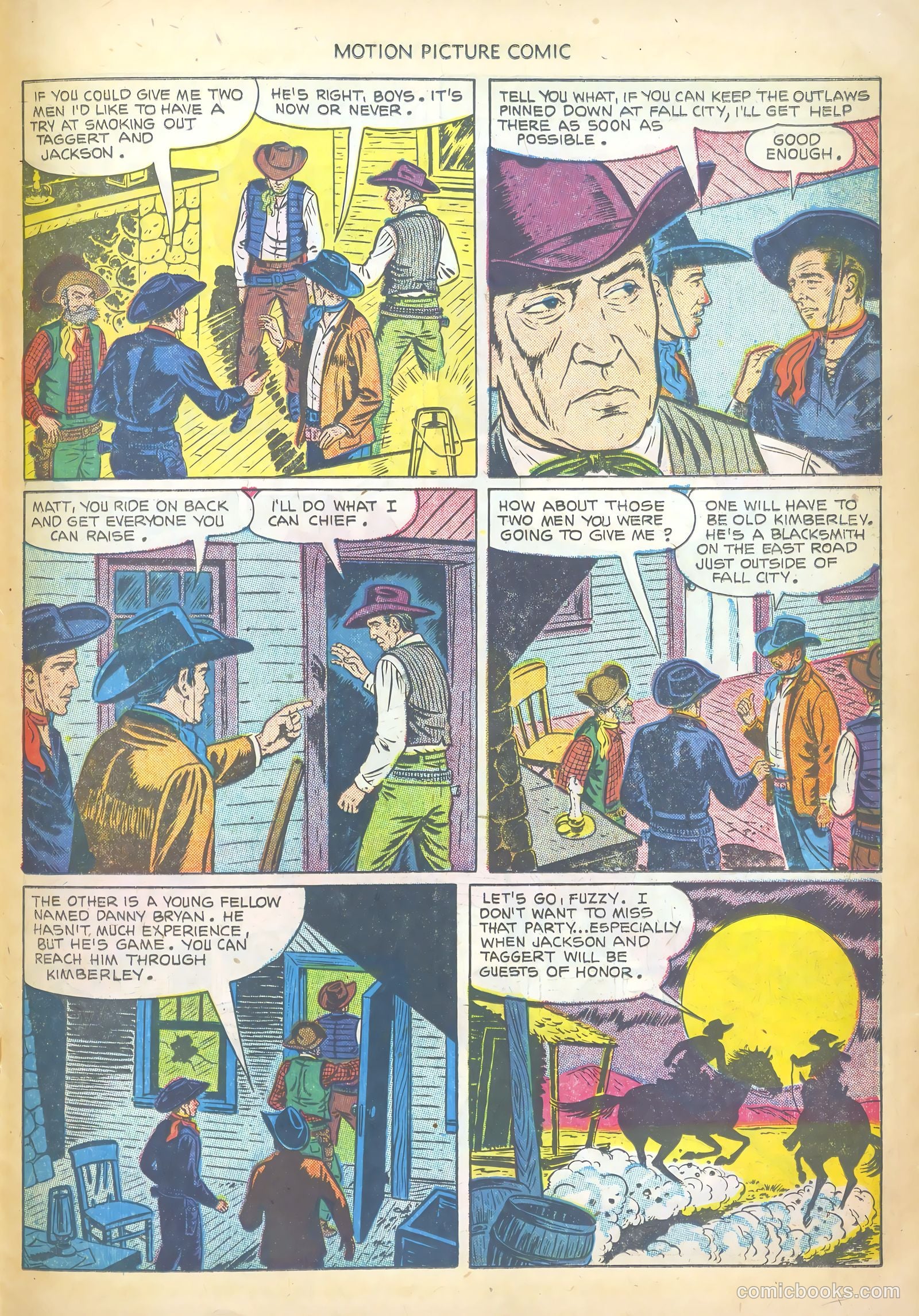 Motion Picture Comics #111 — page 23 of 36