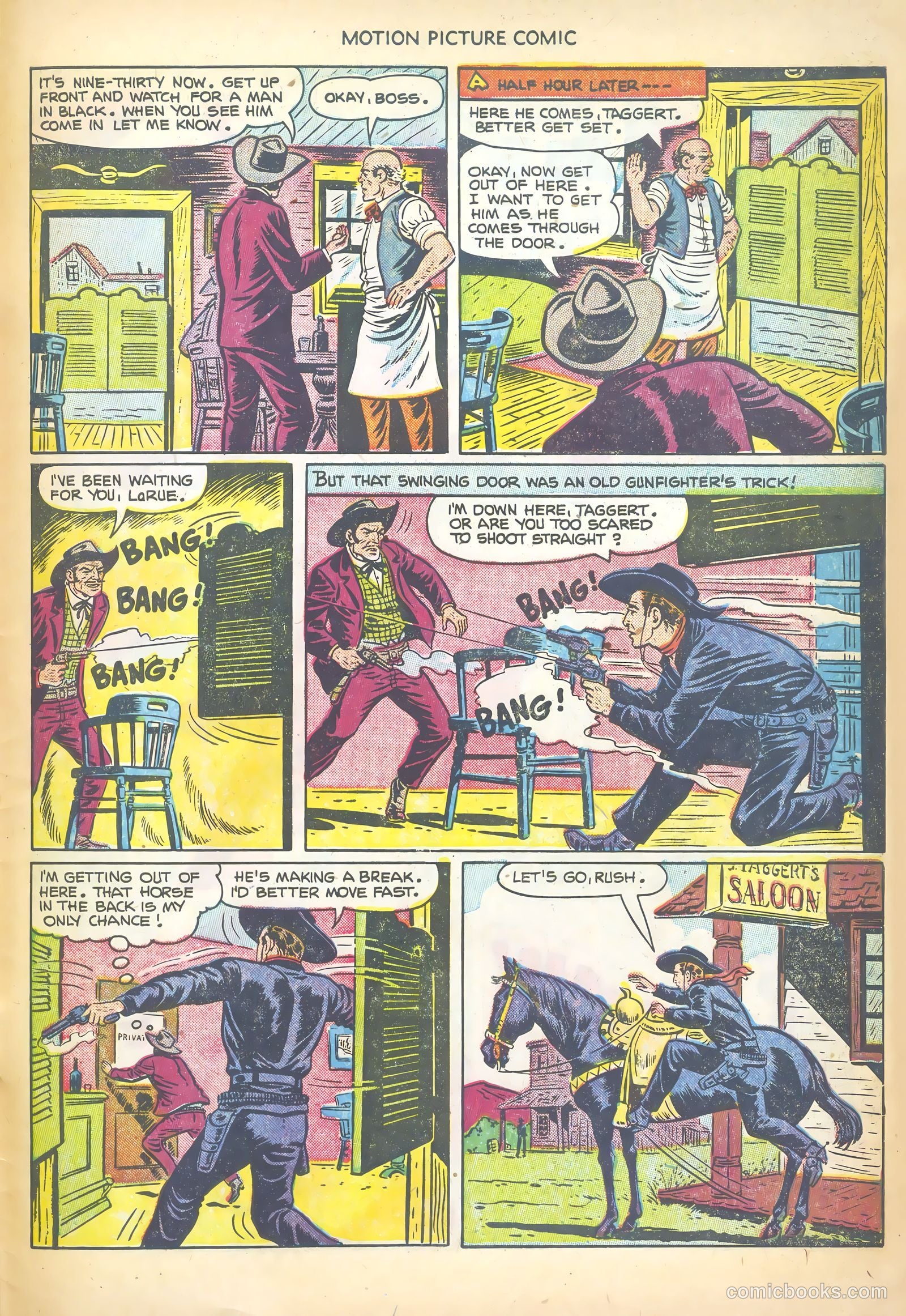Motion Picture Comics #111 — page 31 of 36