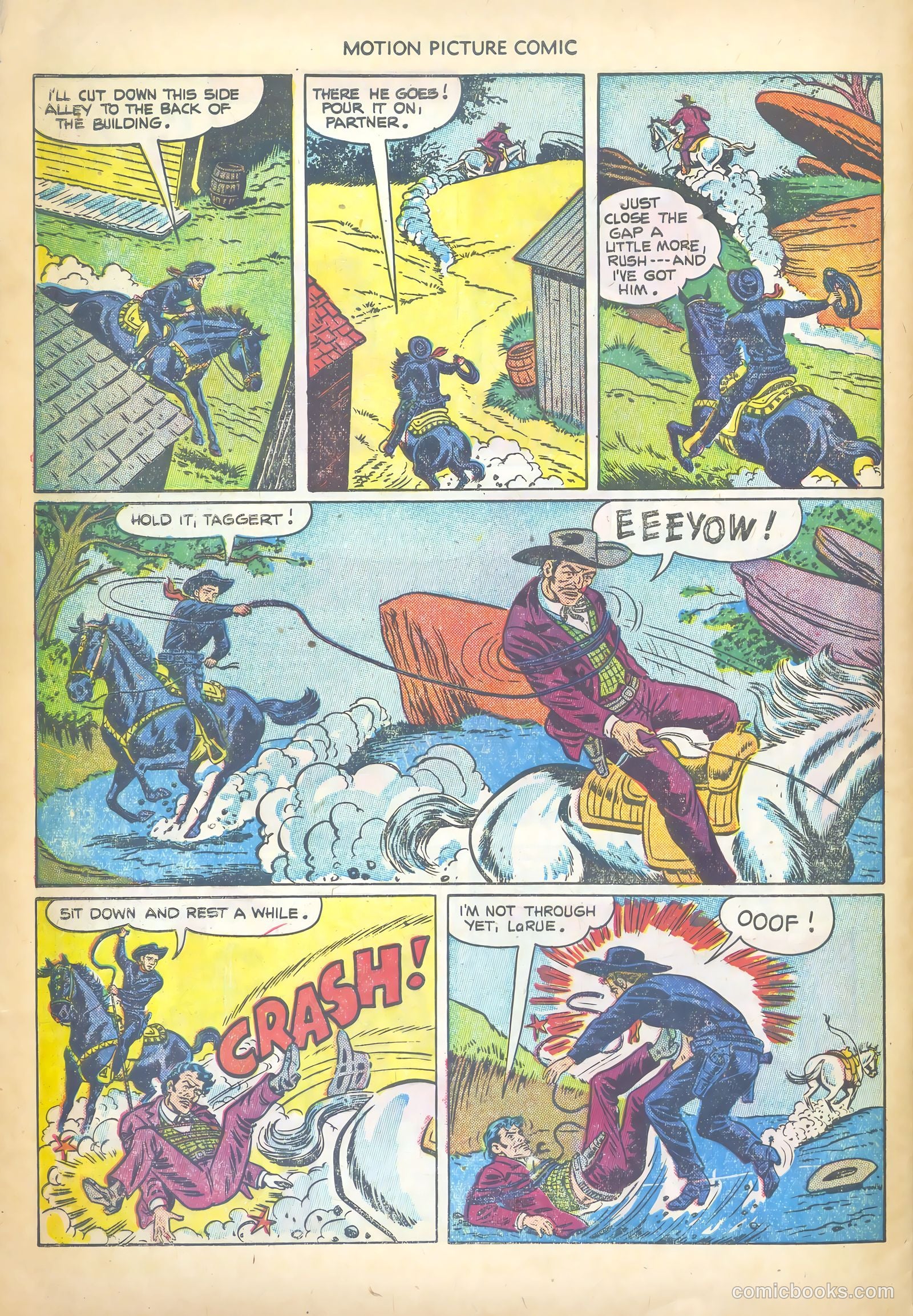 Motion Picture Comics #111 — page 32 of 36