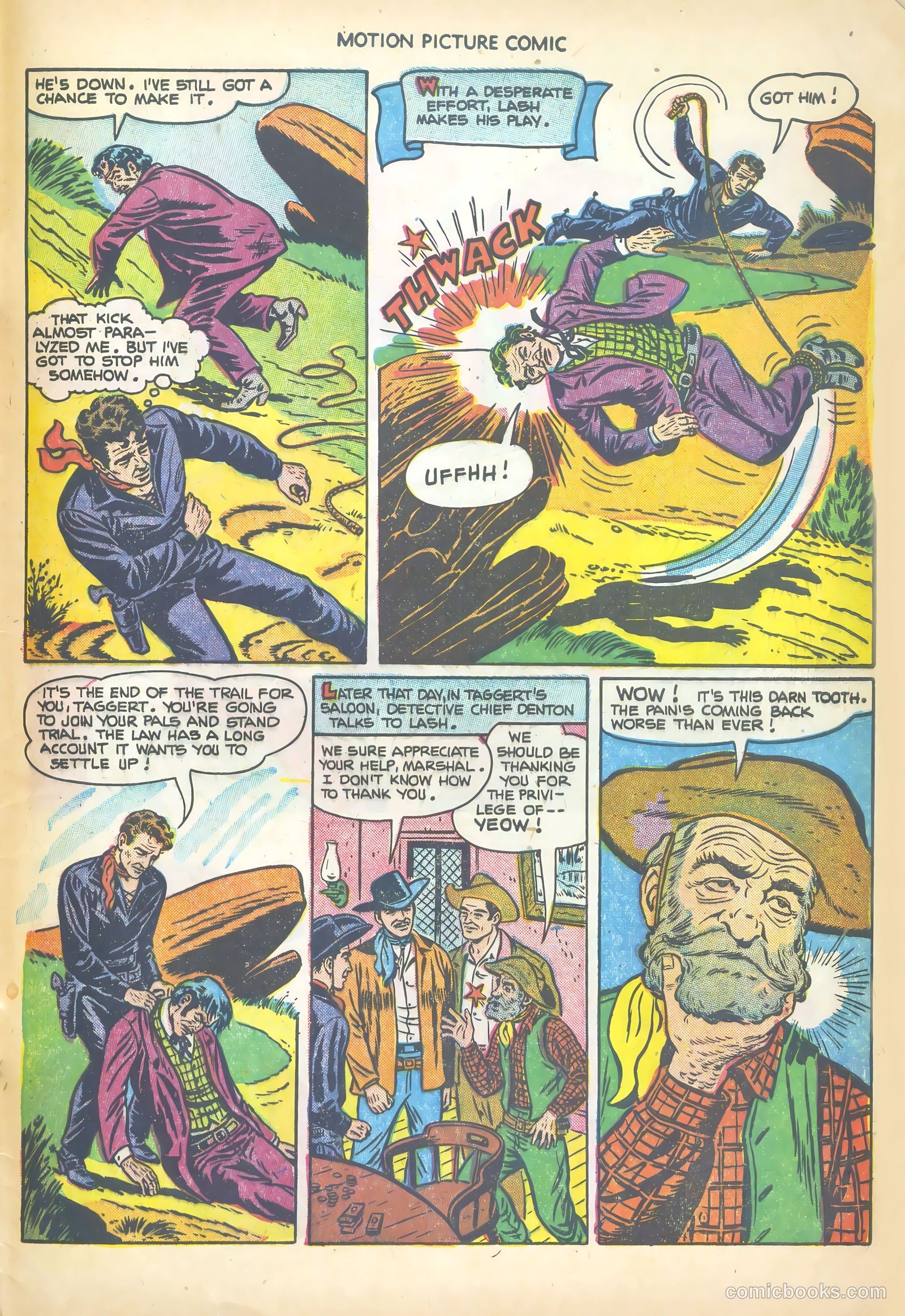 Motion Picture Comics #111 — page 33 of 36