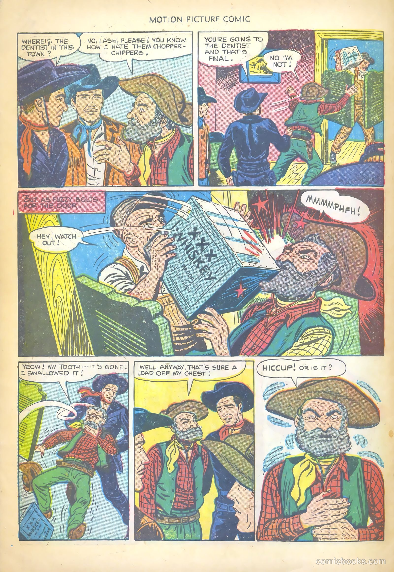 Motion Picture Comics #111 — page 34 of 36