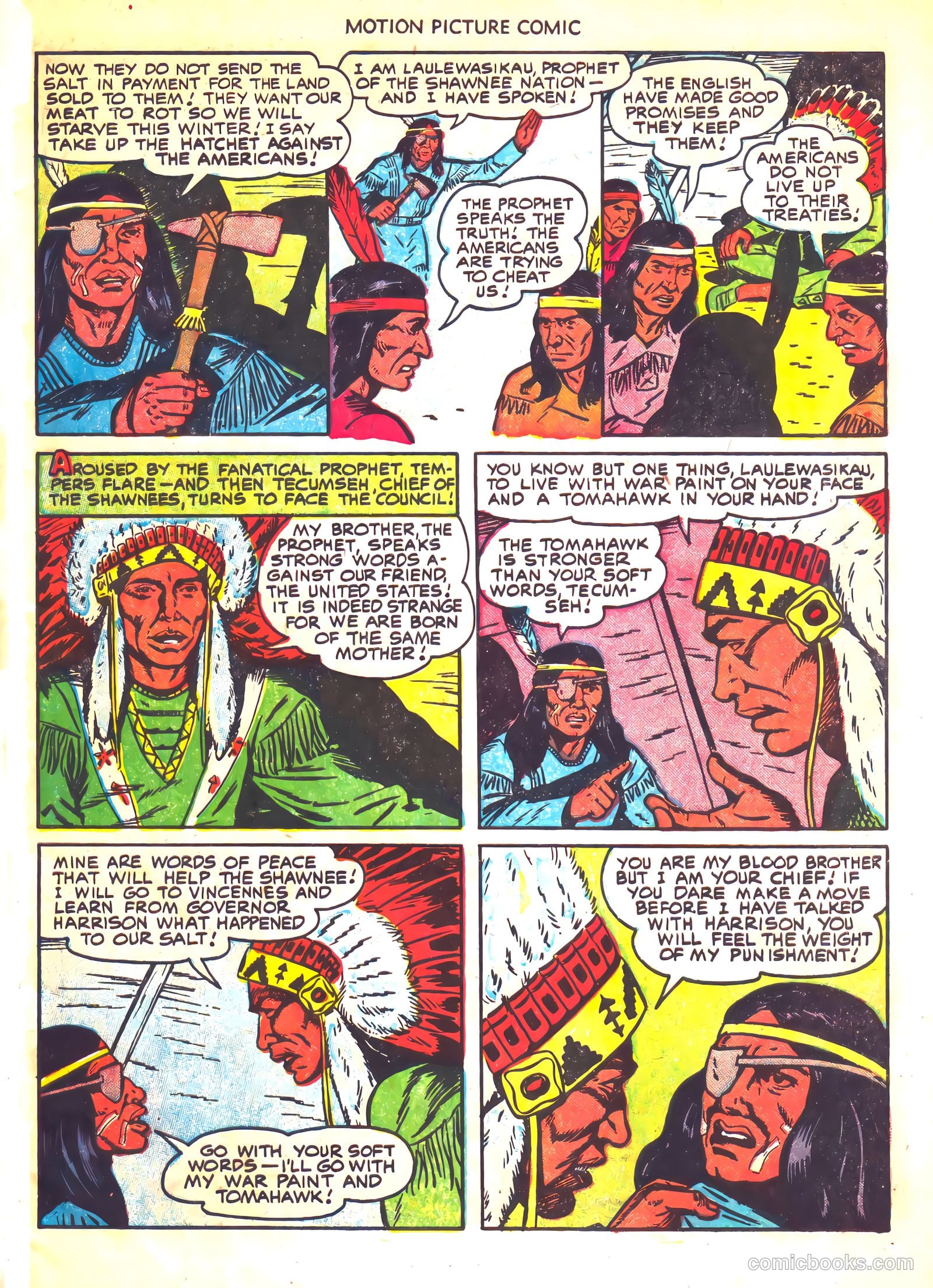 Motion Picture Comics #112 — page 7 of 36