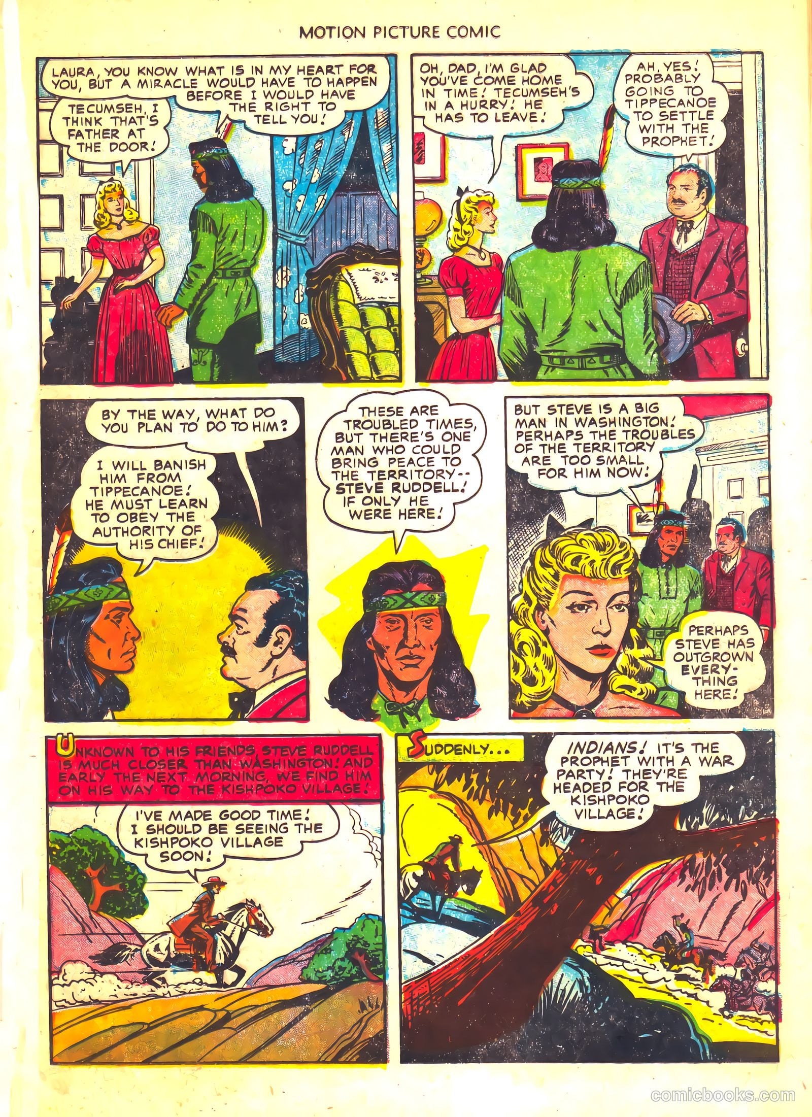 Motion Picture Comics #112 — page 13 of 36