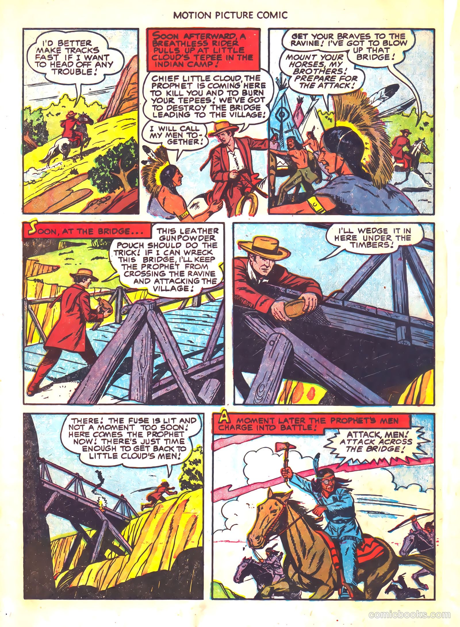 Motion Picture Comics #112 — page 14 of 36