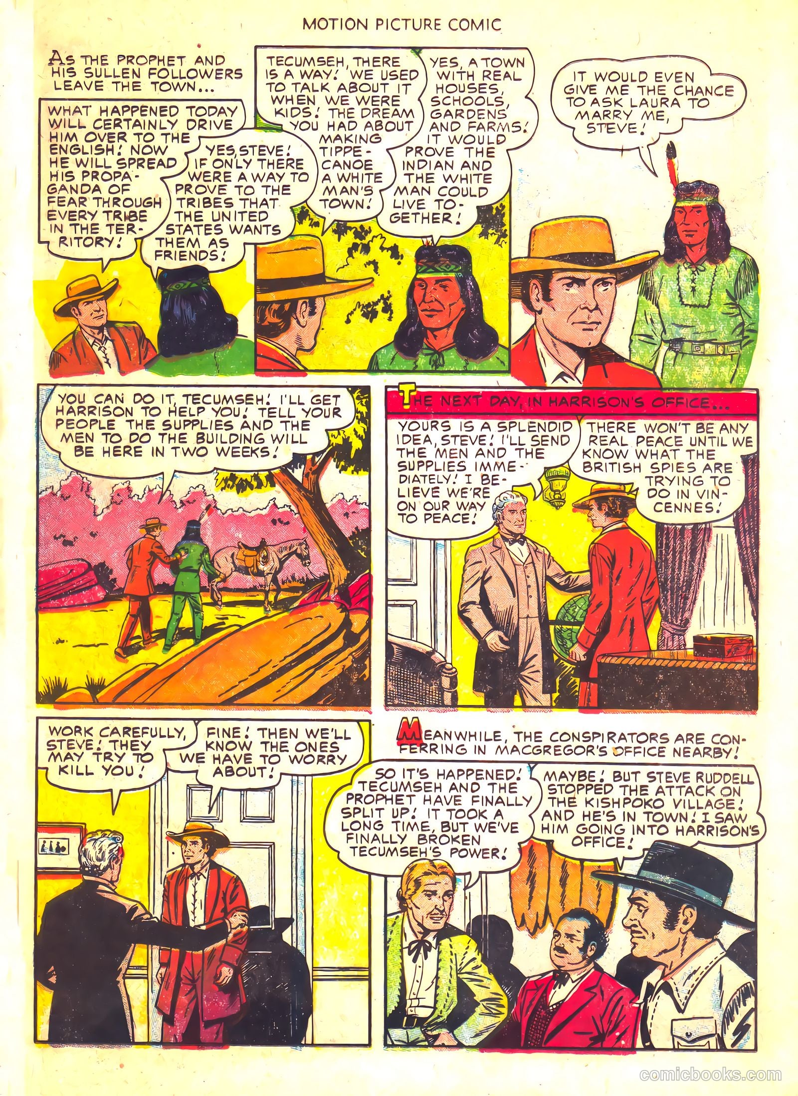 Motion Picture Comics #112 — page 17 of 36