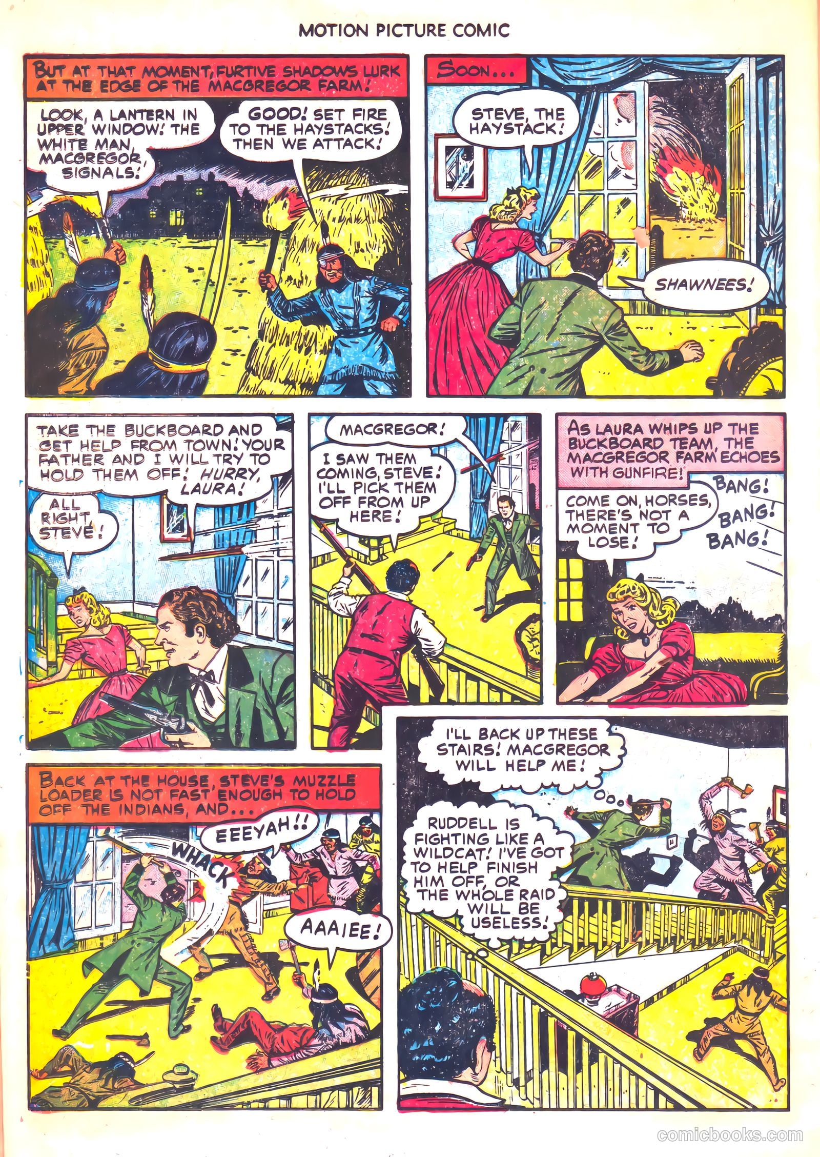 Motion Picture Comics #112 — page 22 of 36