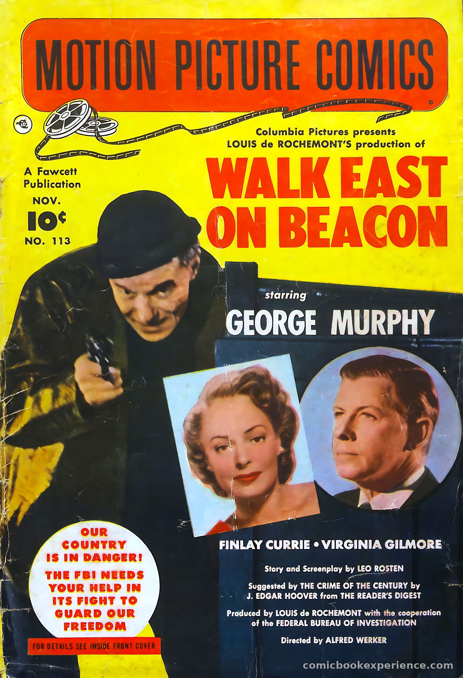 Motion Picture Comics #113 — page 1 of 36