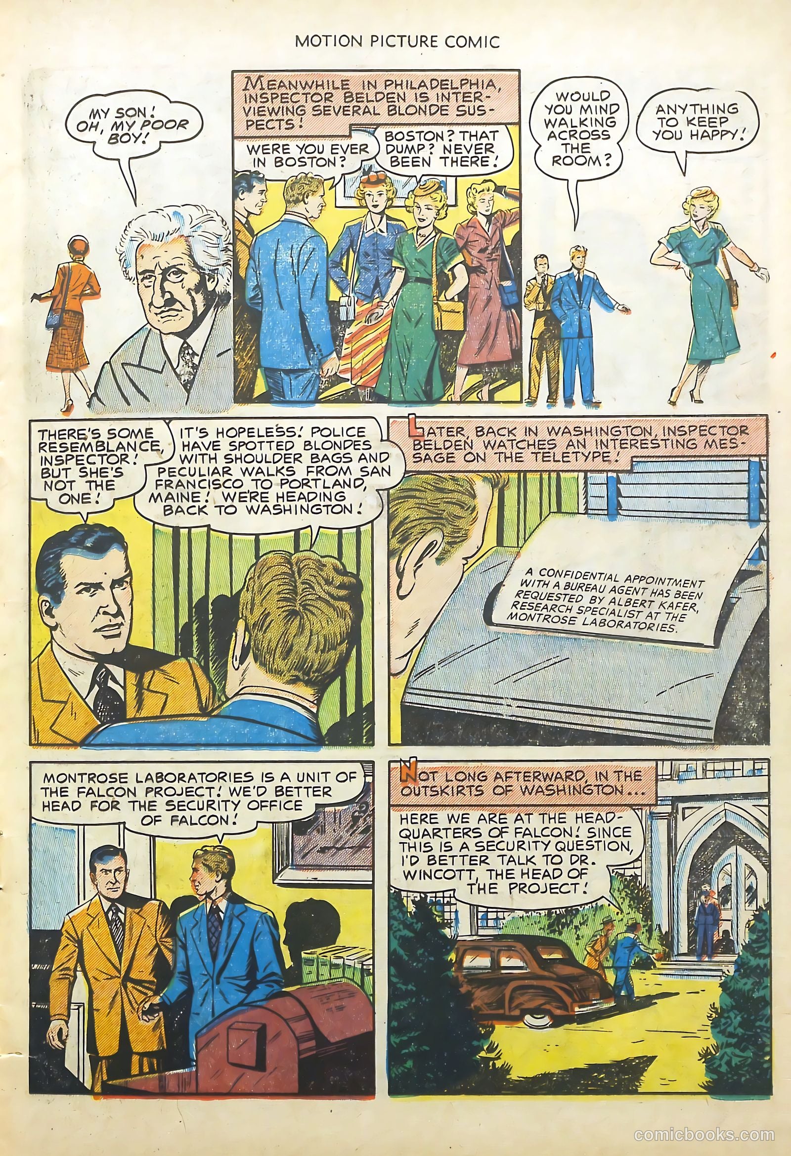 Motion Picture Comics #113 — page 13 of 36