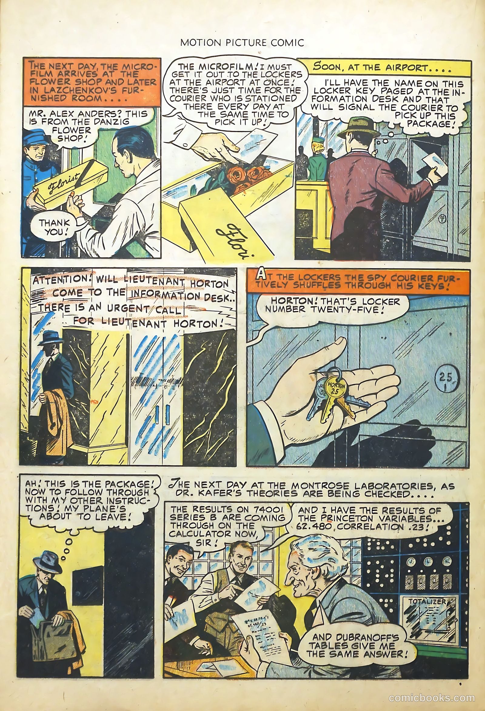 Motion Picture Comics #113 — page 20 of 36