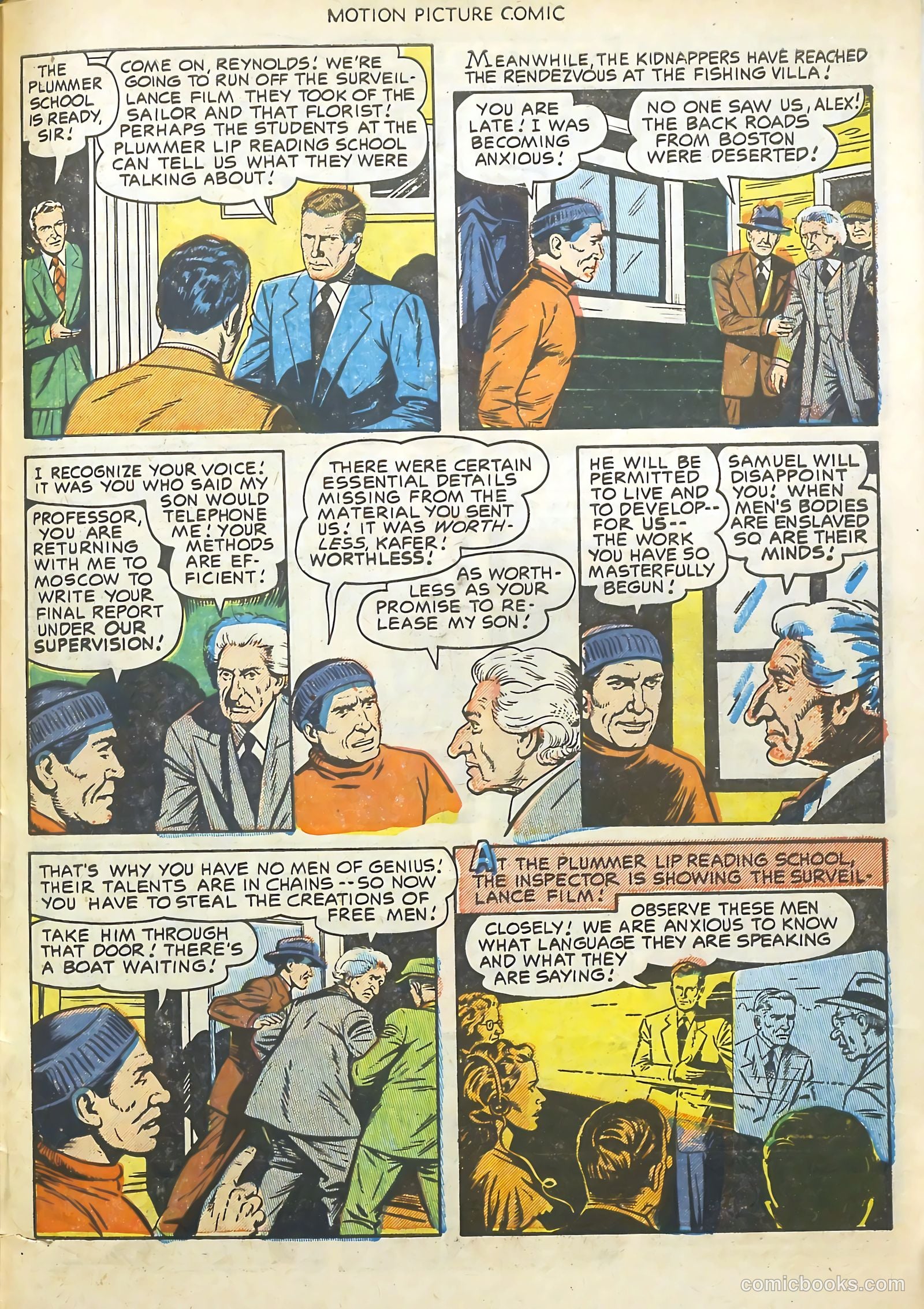 Motion Picture Comics #113 — page 31 of 36