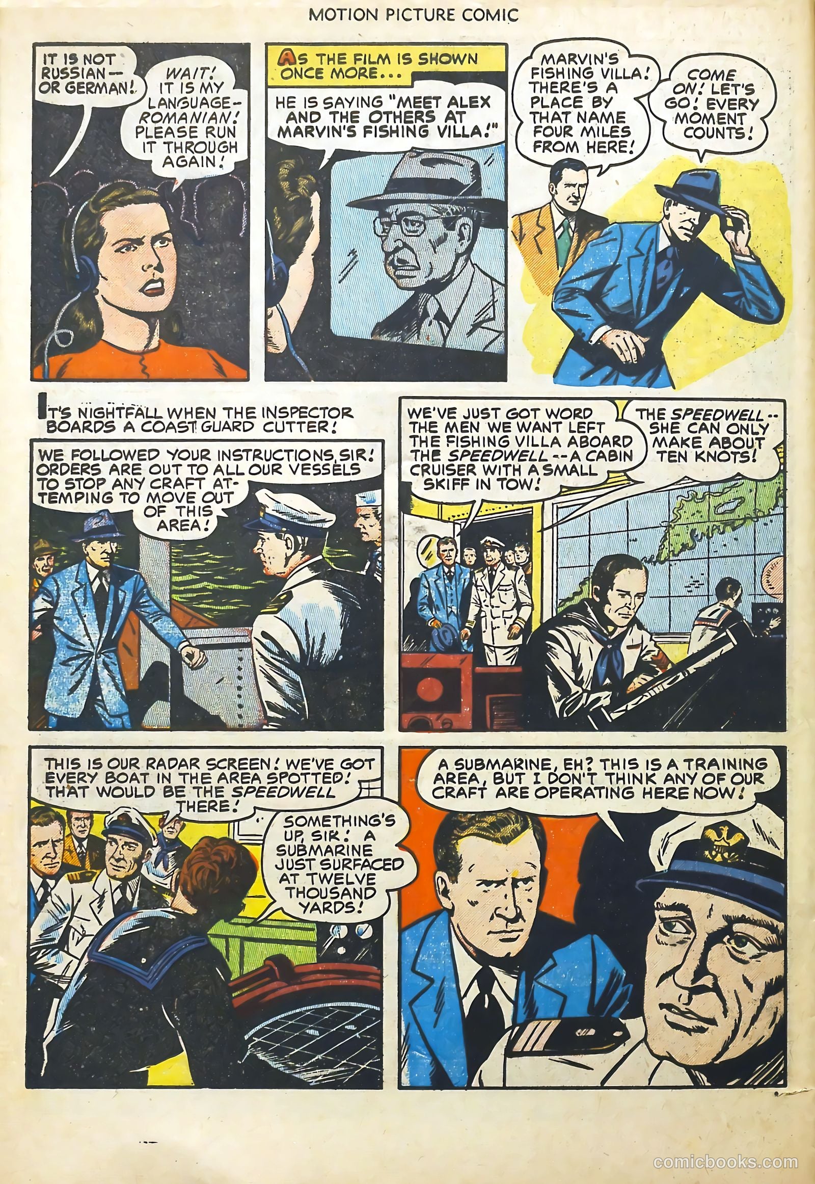 Motion Picture Comics #113 — page 32 of 36