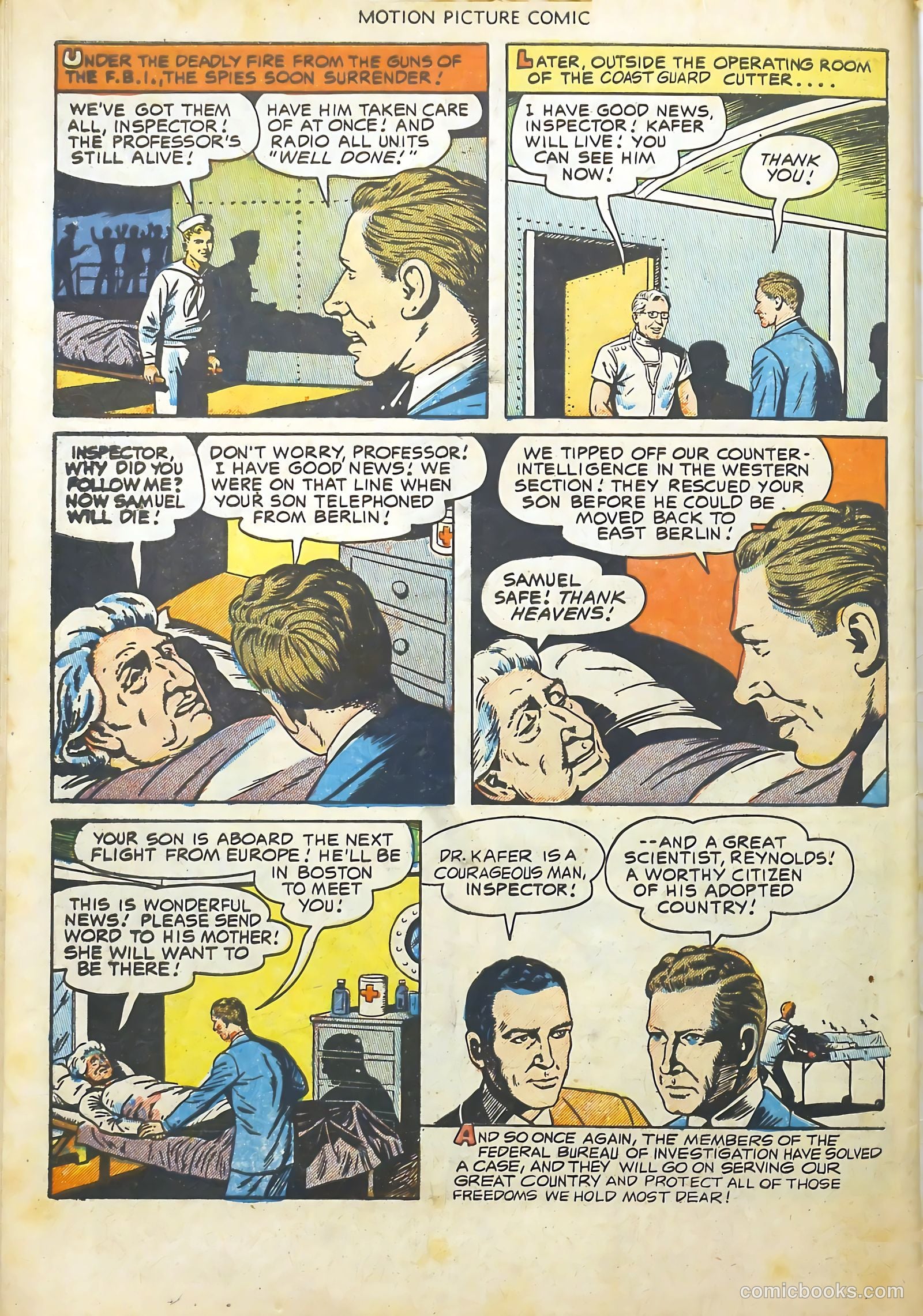 Motion Picture Comics #113 — page 34 of 36