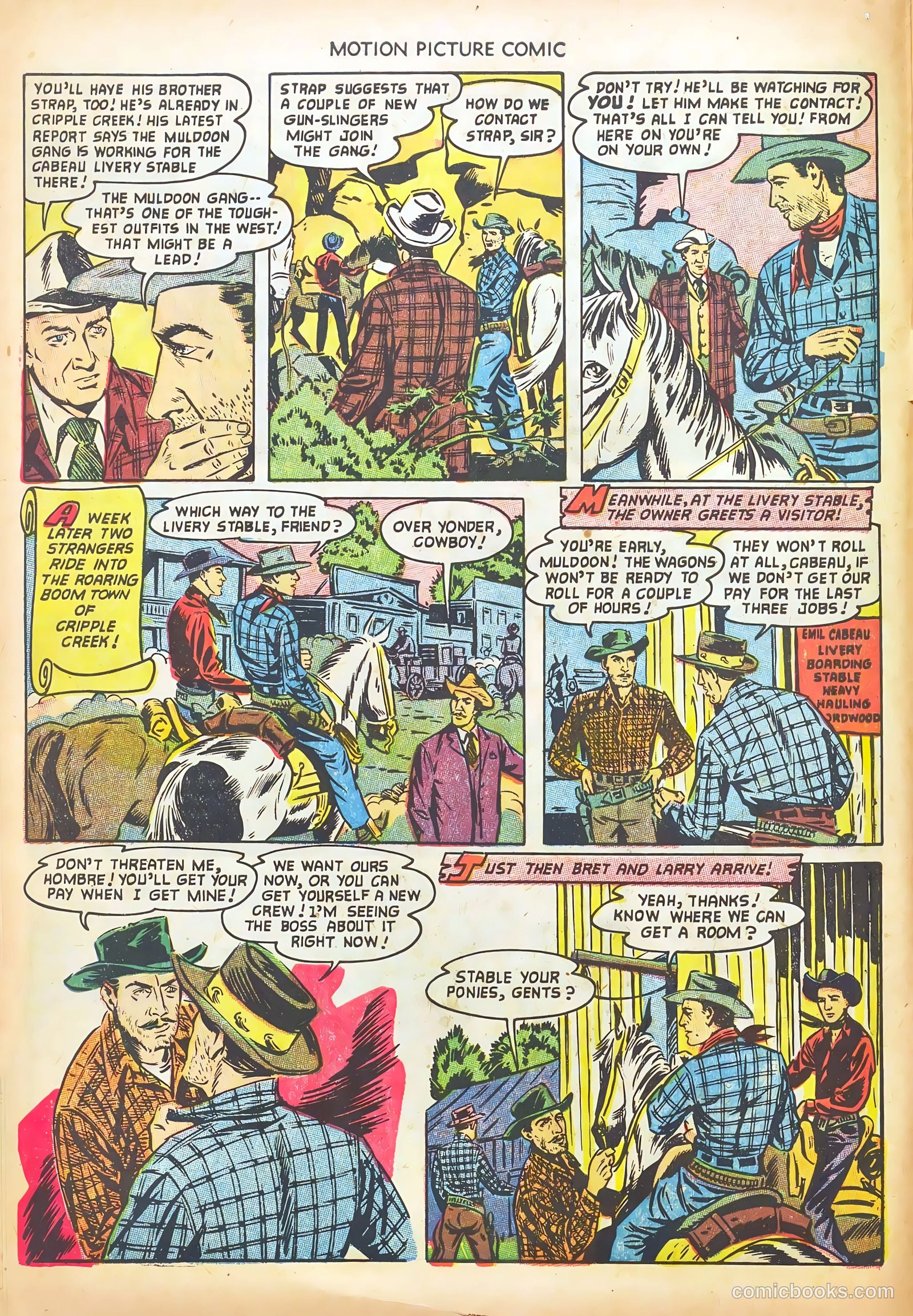 Motion Picture Comics #114 — page 8 of 36
