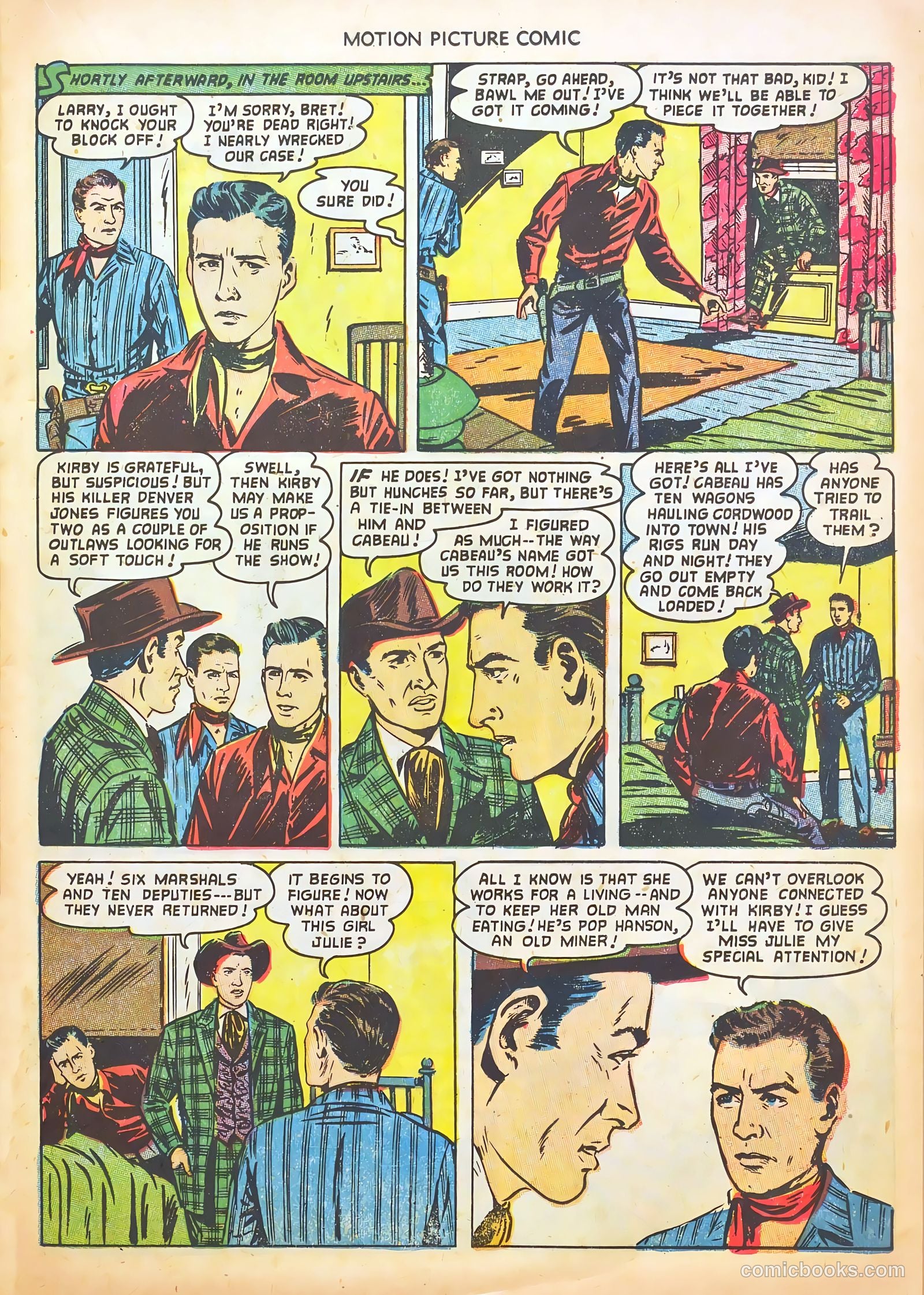 Motion Picture Comics #114 — page 13 of 36