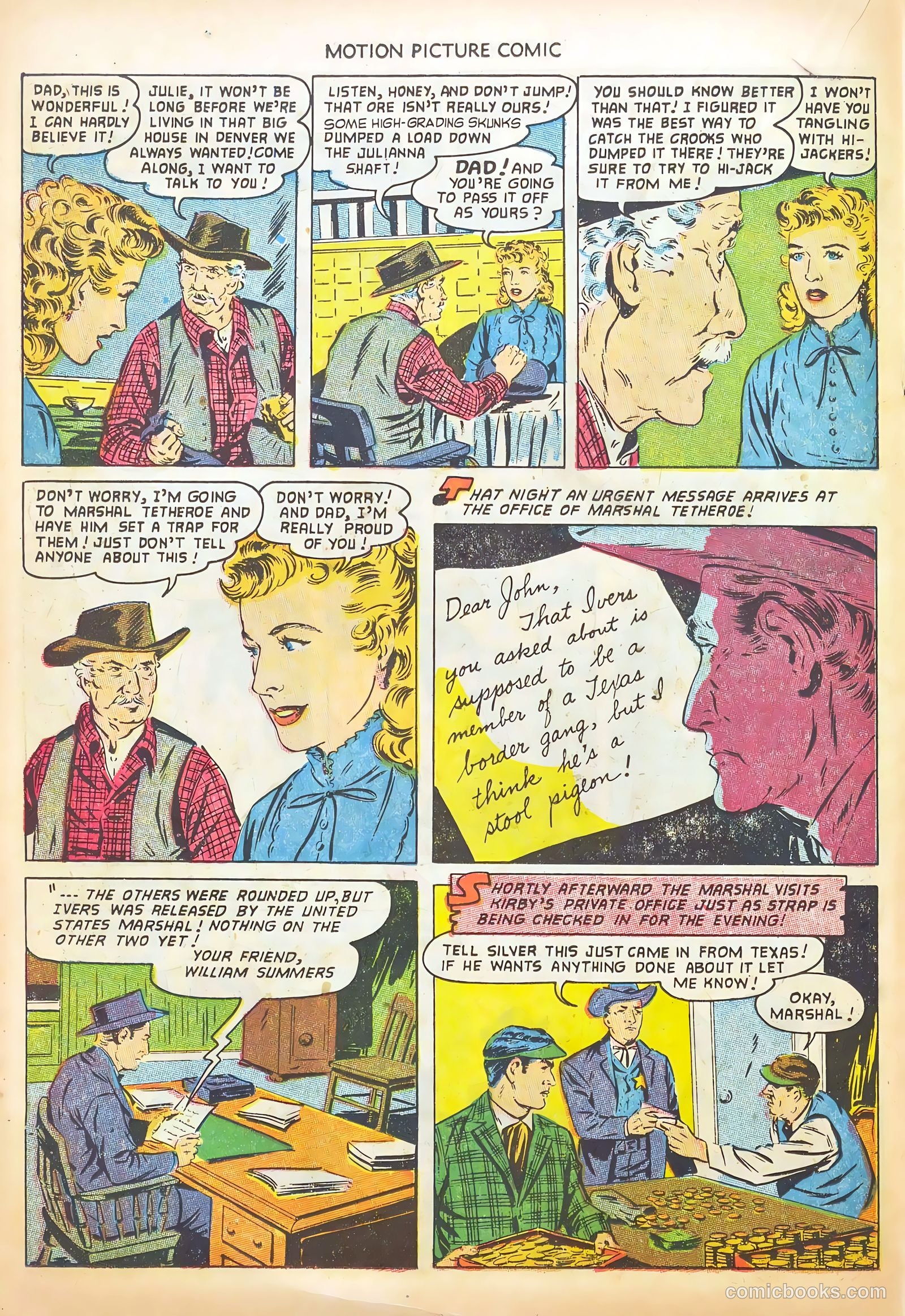 Motion Picture Comics #114 — page 18 of 36
